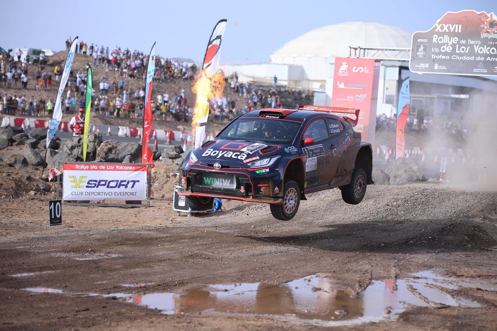 27 Rally Isla de Los Volcanes, viernes 8 de agosto 2025