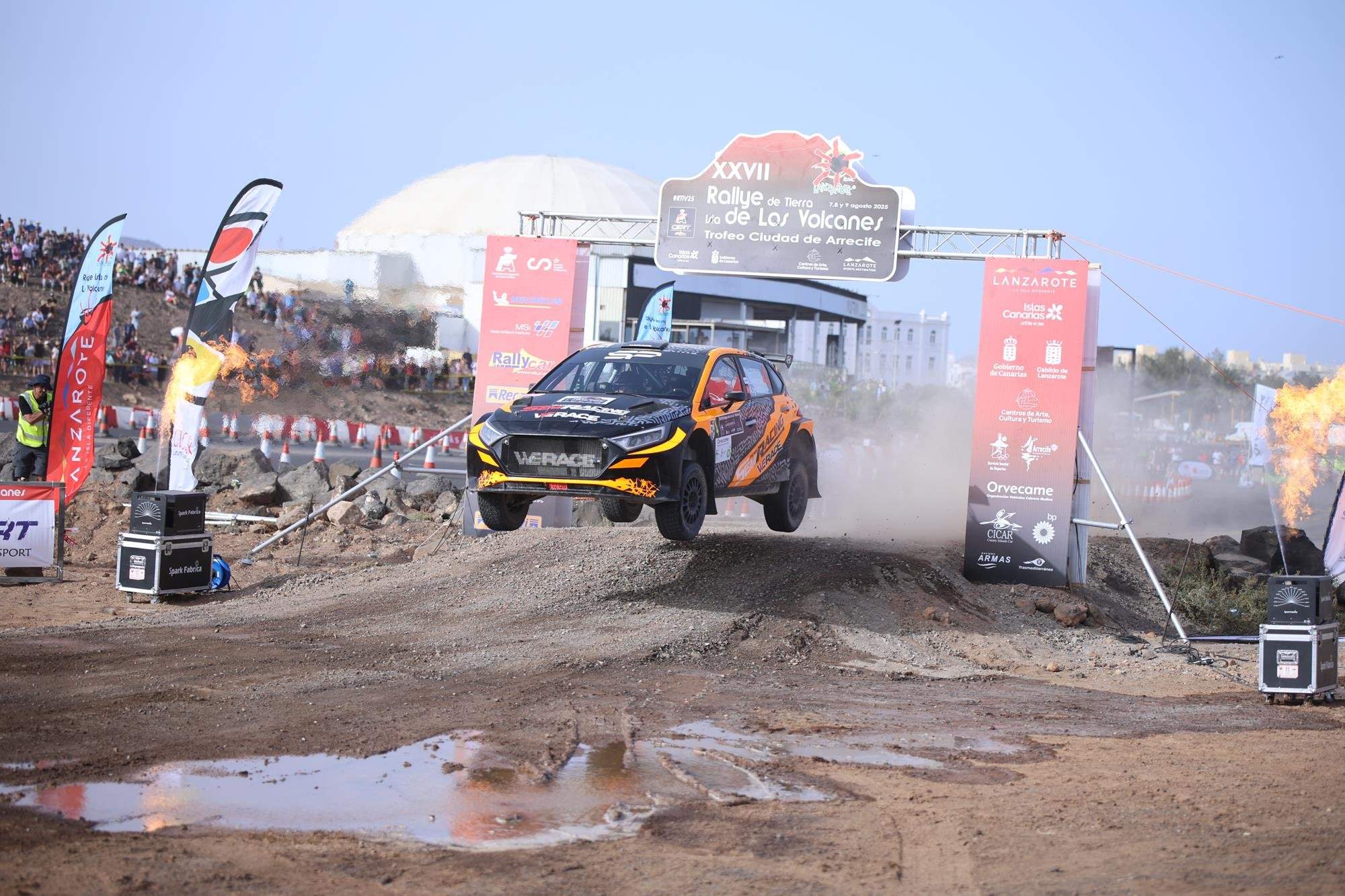 27 Rally Isla de Los Volcanes, viernes 8 de agosto 2025