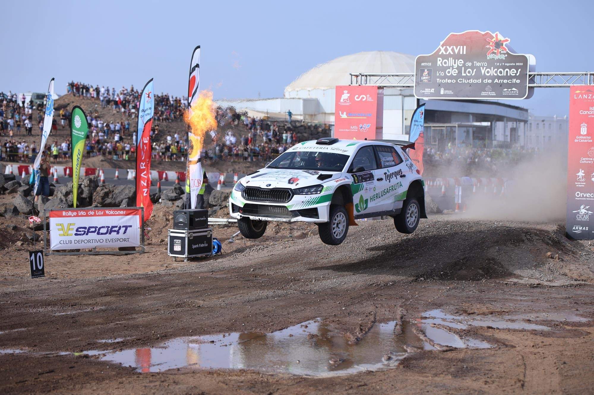 27 Rally Isla de Los Volcanes, viernes 8 de agosto 2025