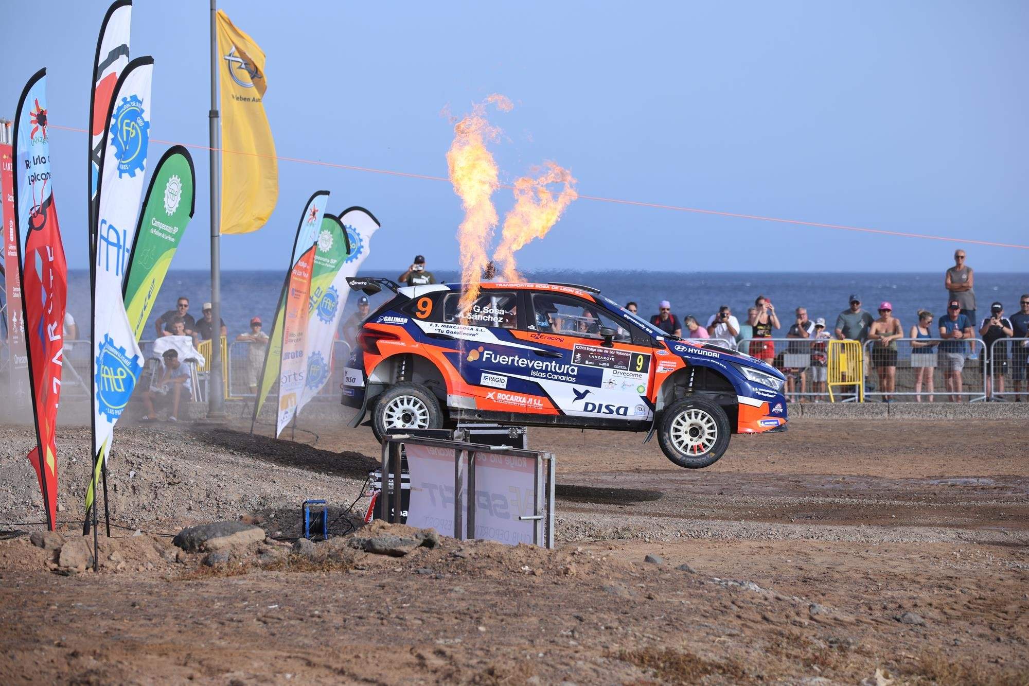 27 Rally Isla de Los Volcanes, viernes 8 de agosto 2025