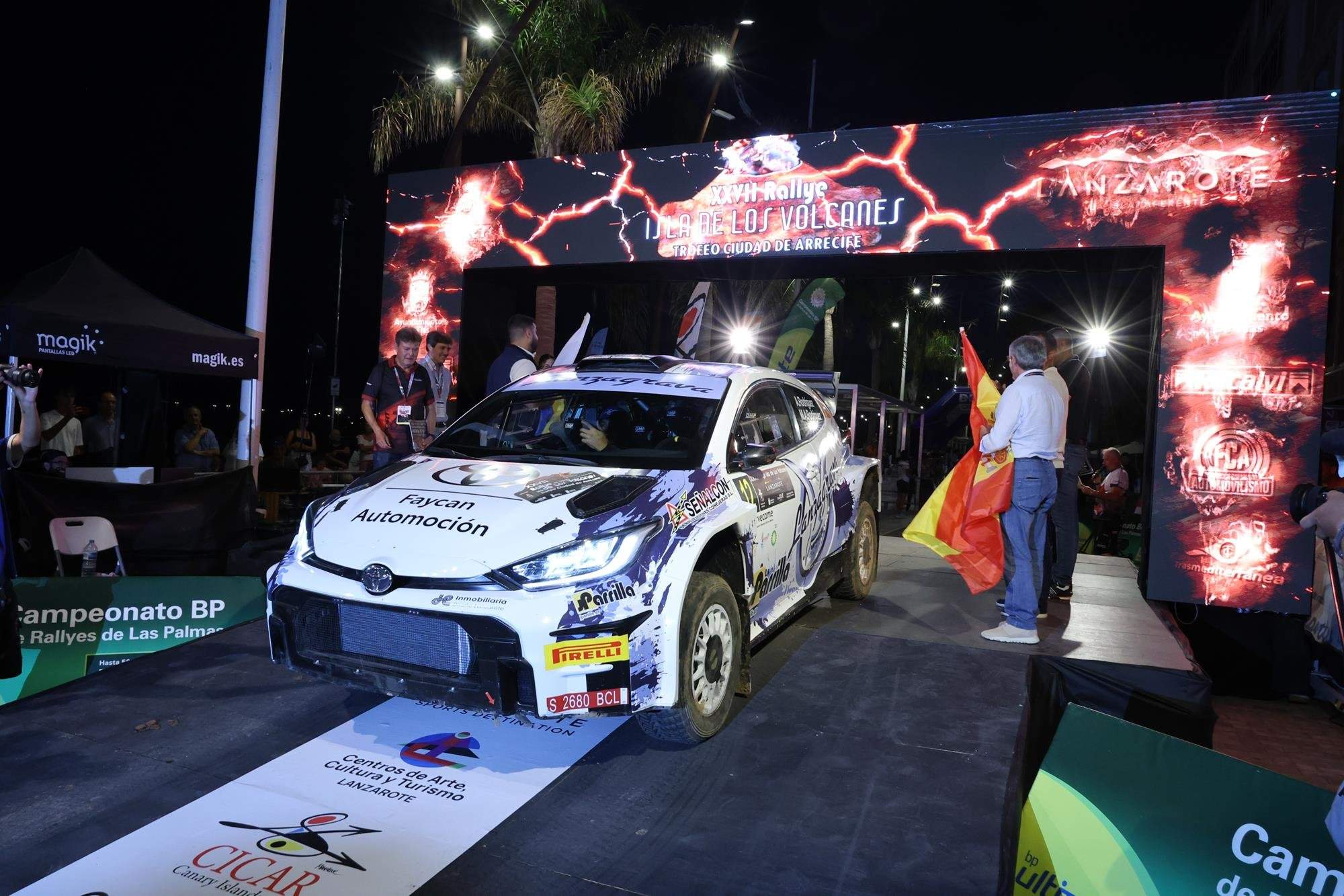 27 Rally Isla de Los Volcanes, viernes 8 de agosto 2025