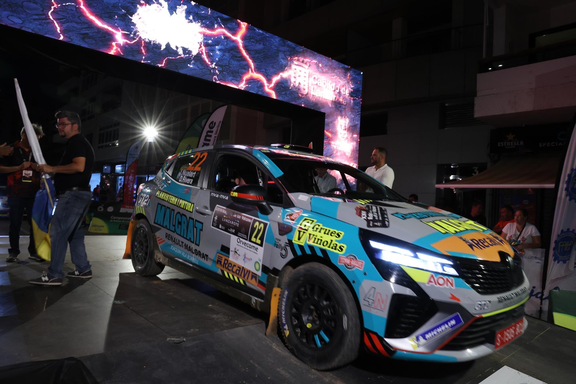 27 Rally Isla de Los Volcanes, viernes 8 de agosto 2025