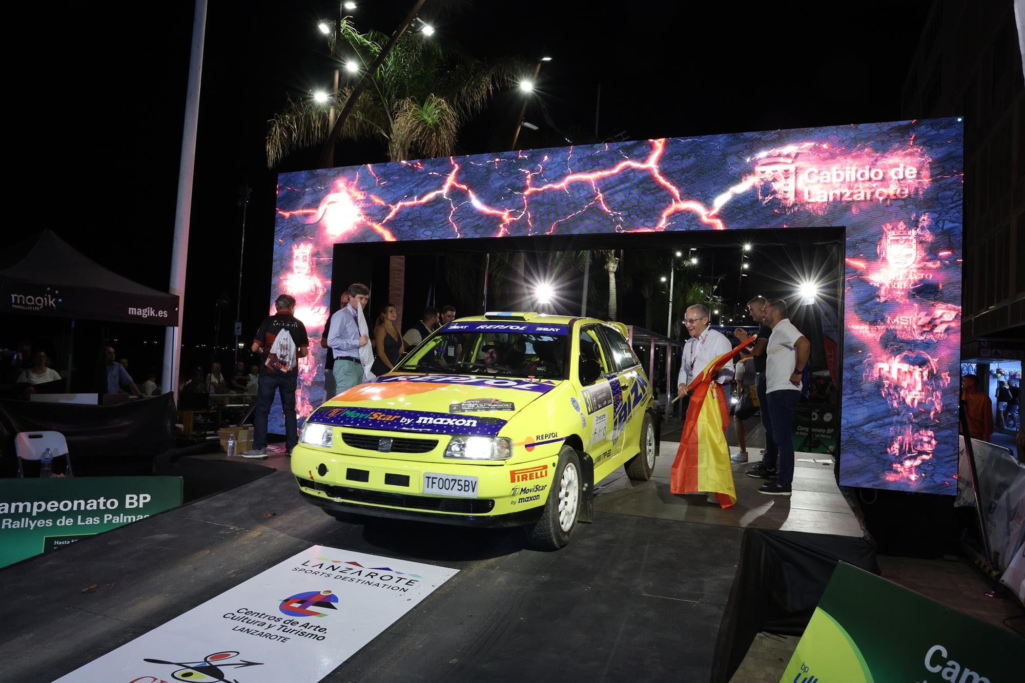 27 Rally Isla de Los Volcanes, viernes 8 de agosto 2025