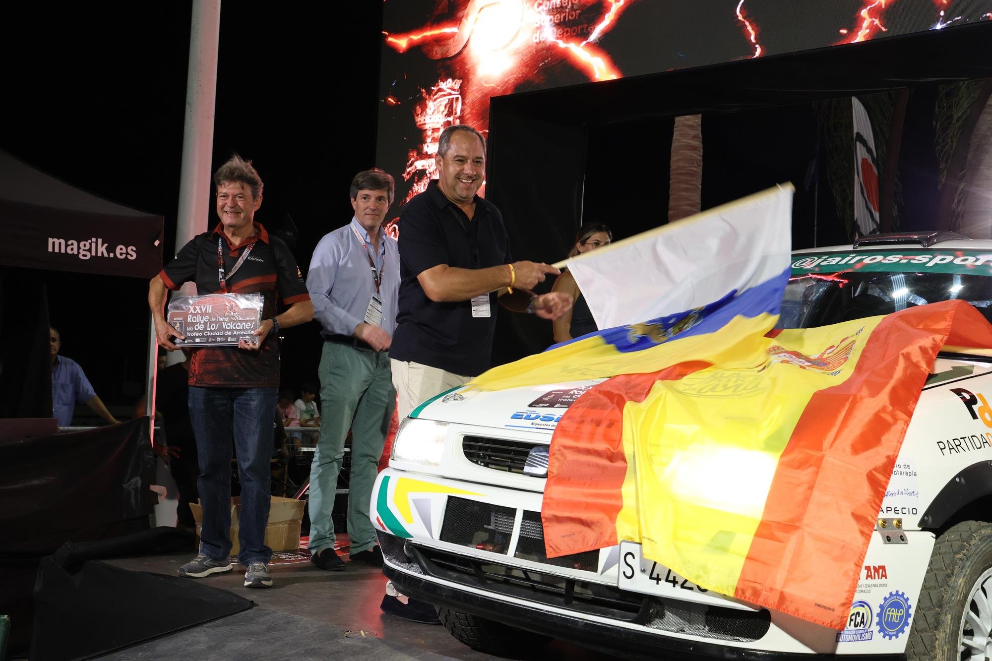 27 Rally Isla de Los Volcanes, viernes 8 de agosto 2025