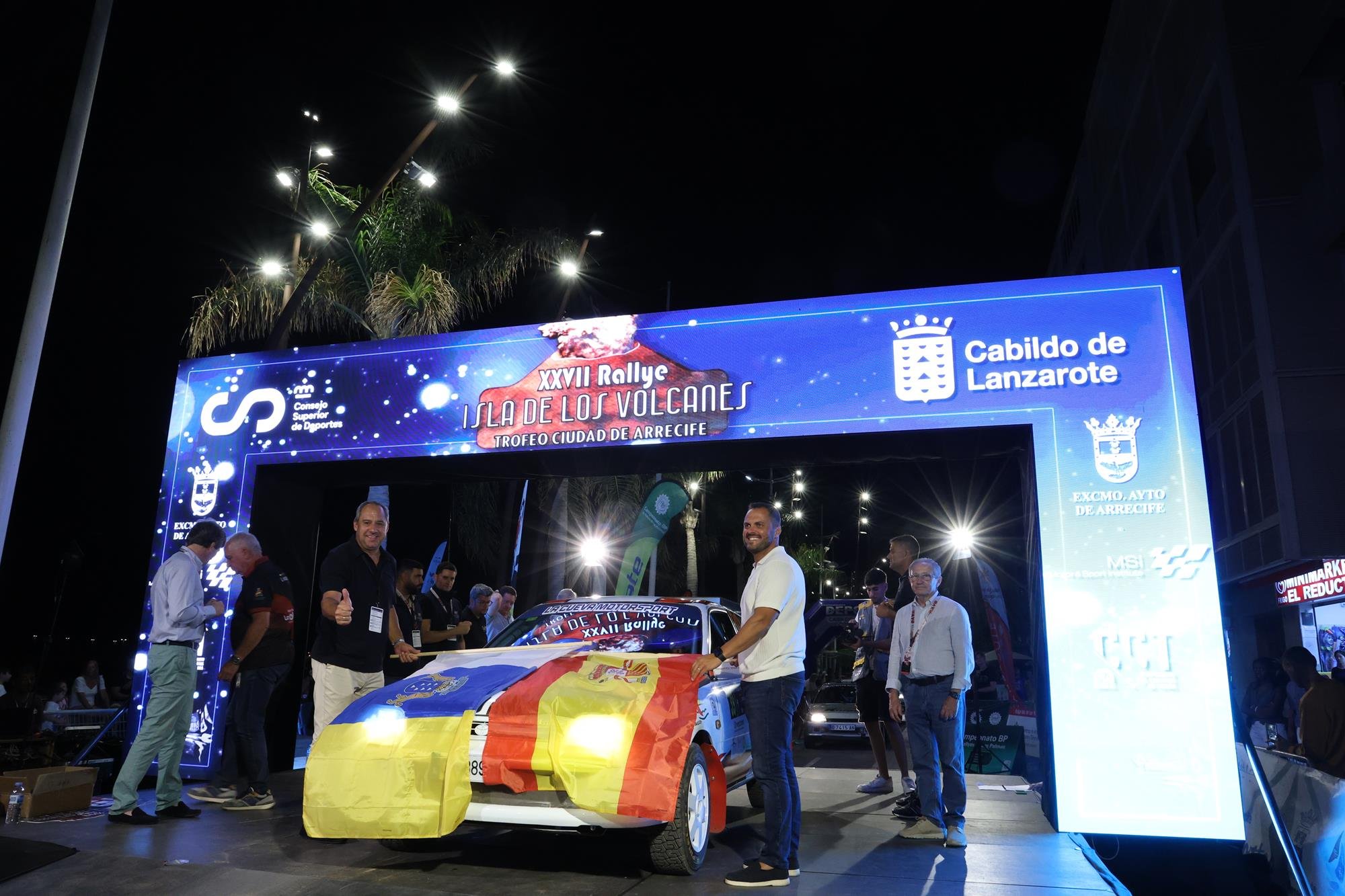 27 Rally Isla de Los Volcanes, viernes 8 de agosto 2025