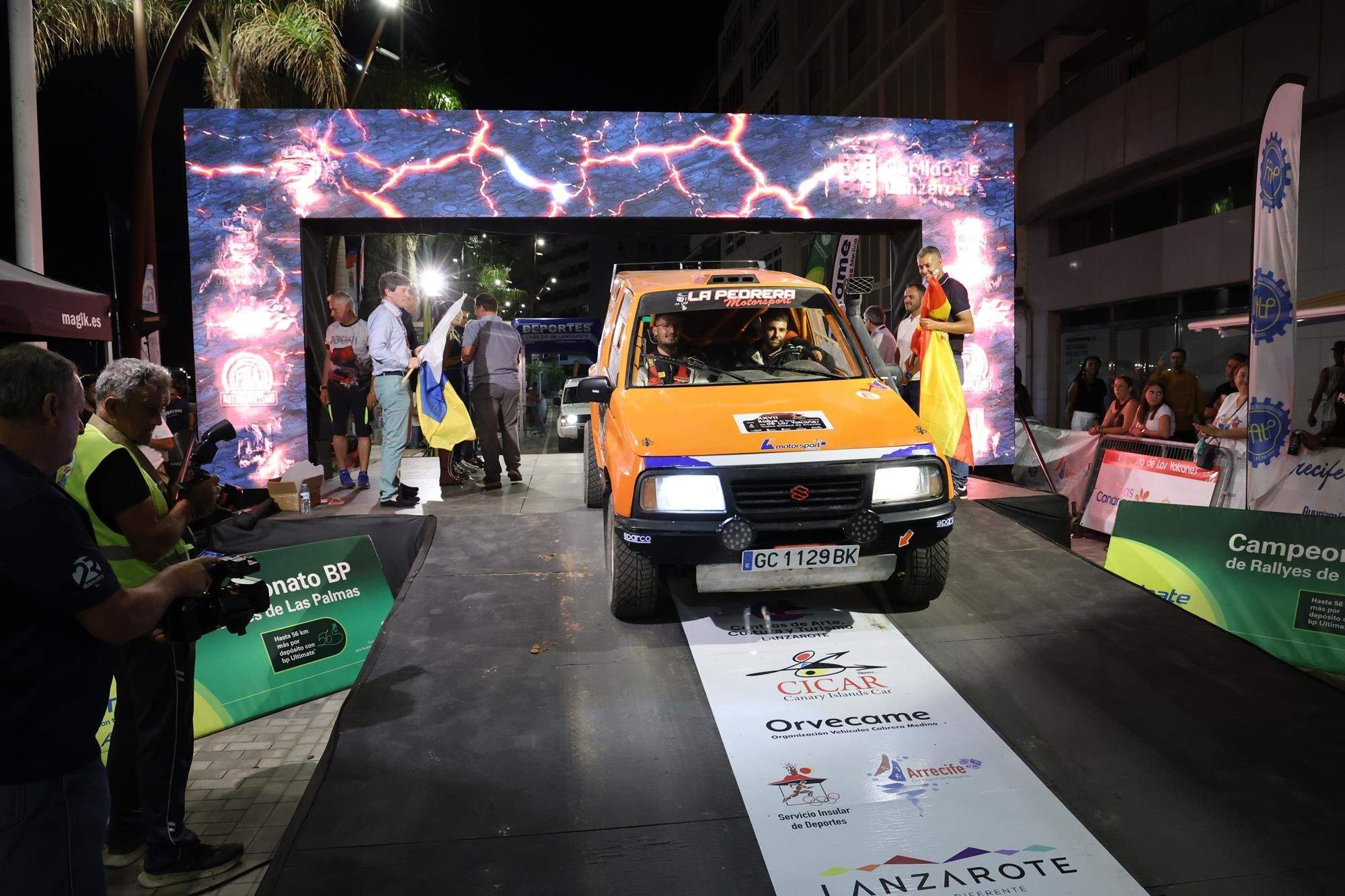 27 Rally Isla de Los Volcanes, viernes 8 de agosto 2025