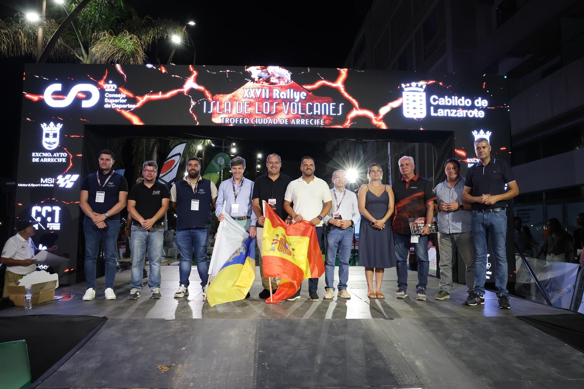 27 Rally Isla de Los Volcanes, viernes 8 de agosto 2025