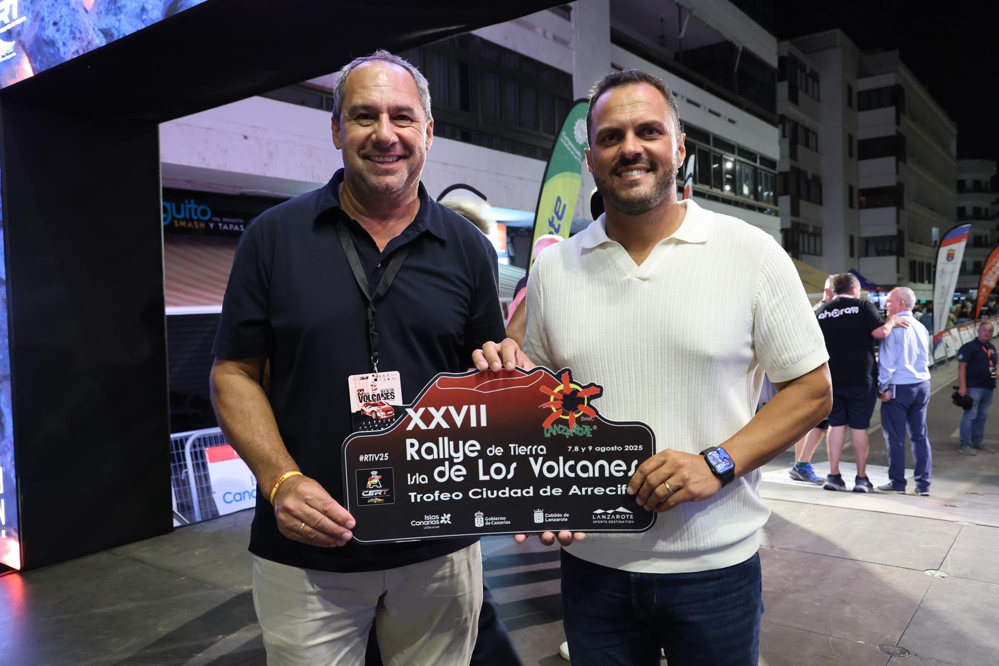 27 Rally Isla de Los Volcanes, viernes 8 de agosto 2025