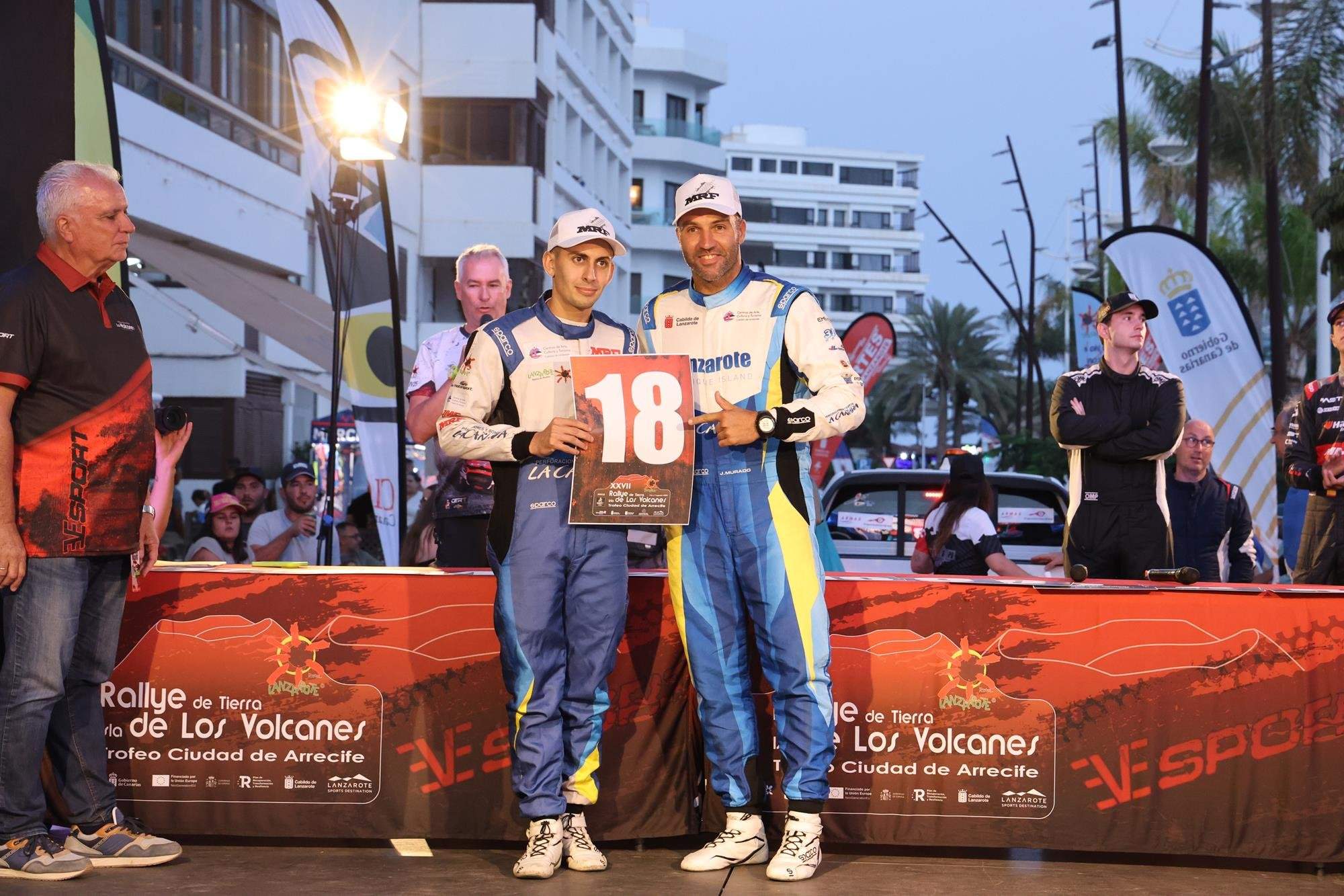 27 Rally Isla de Los Volcanes, viernes 8 de agosto 2025