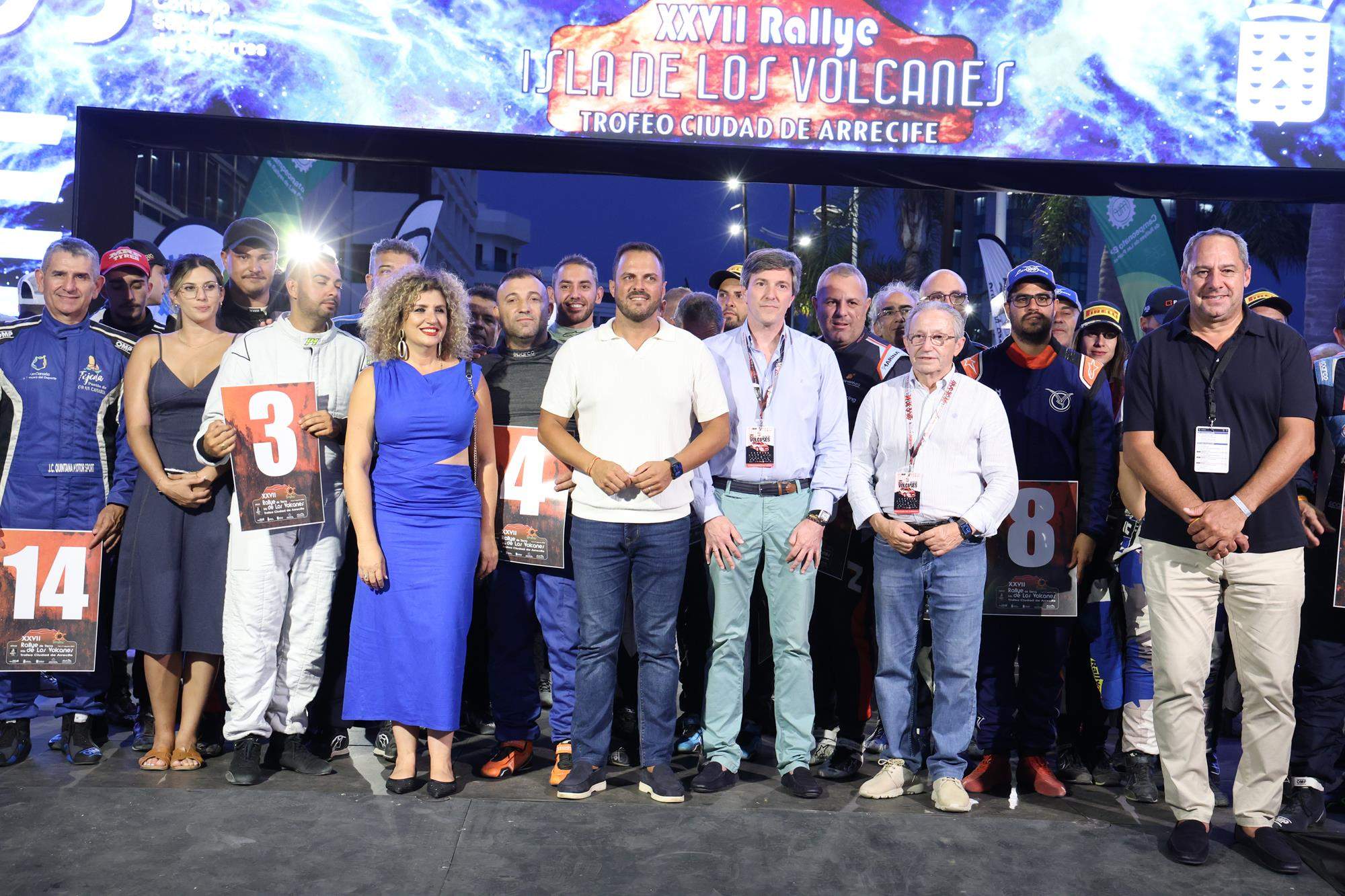 27 Rally Isla de Los Volcanes, viernes 8 de agosto 2025