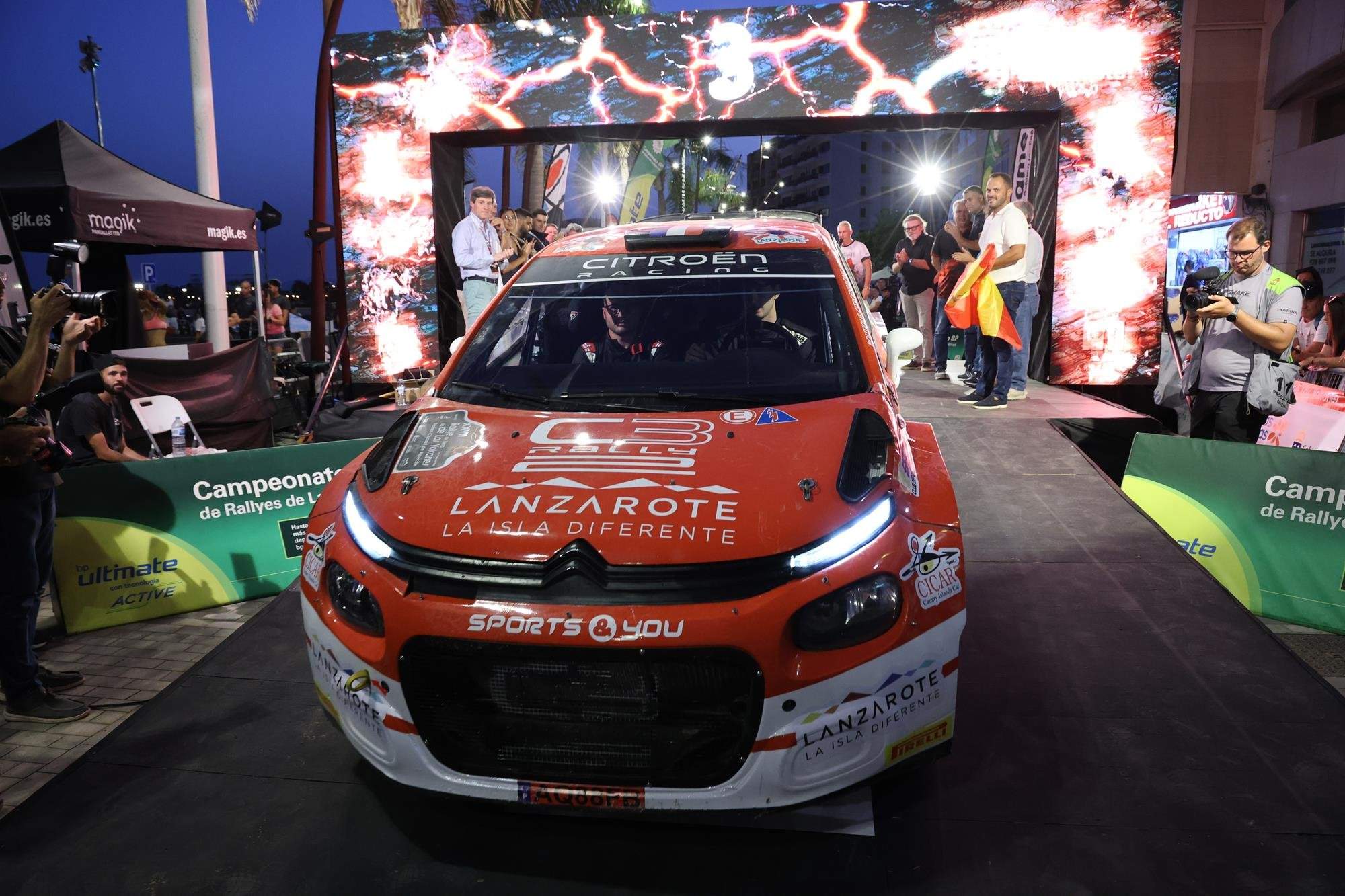 27 Rally Isla de Los Volcanes, viernes 8 de agosto 2025