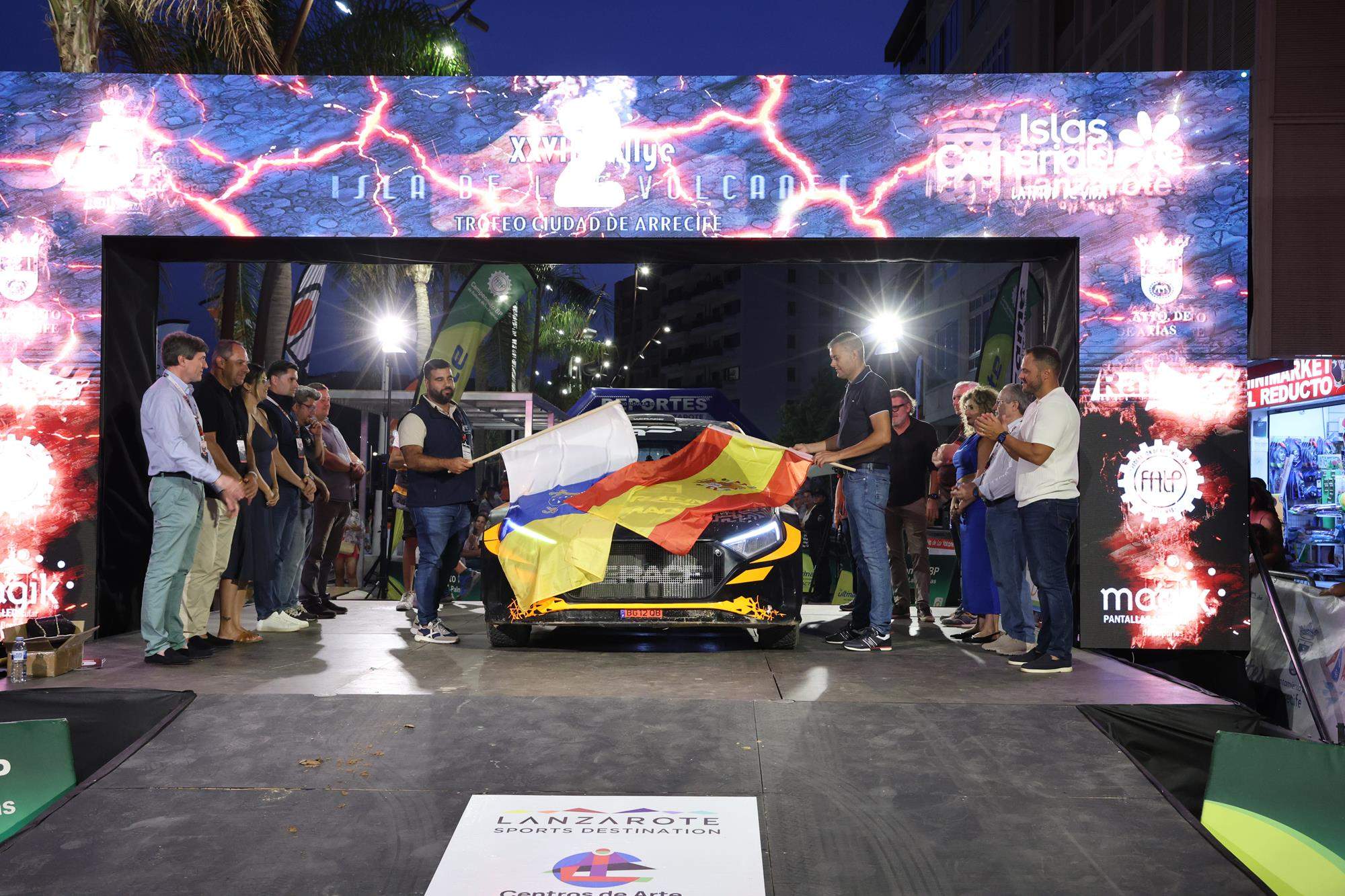 27 Rally Isla de Los Volcanes, viernes 8 de agosto 2025