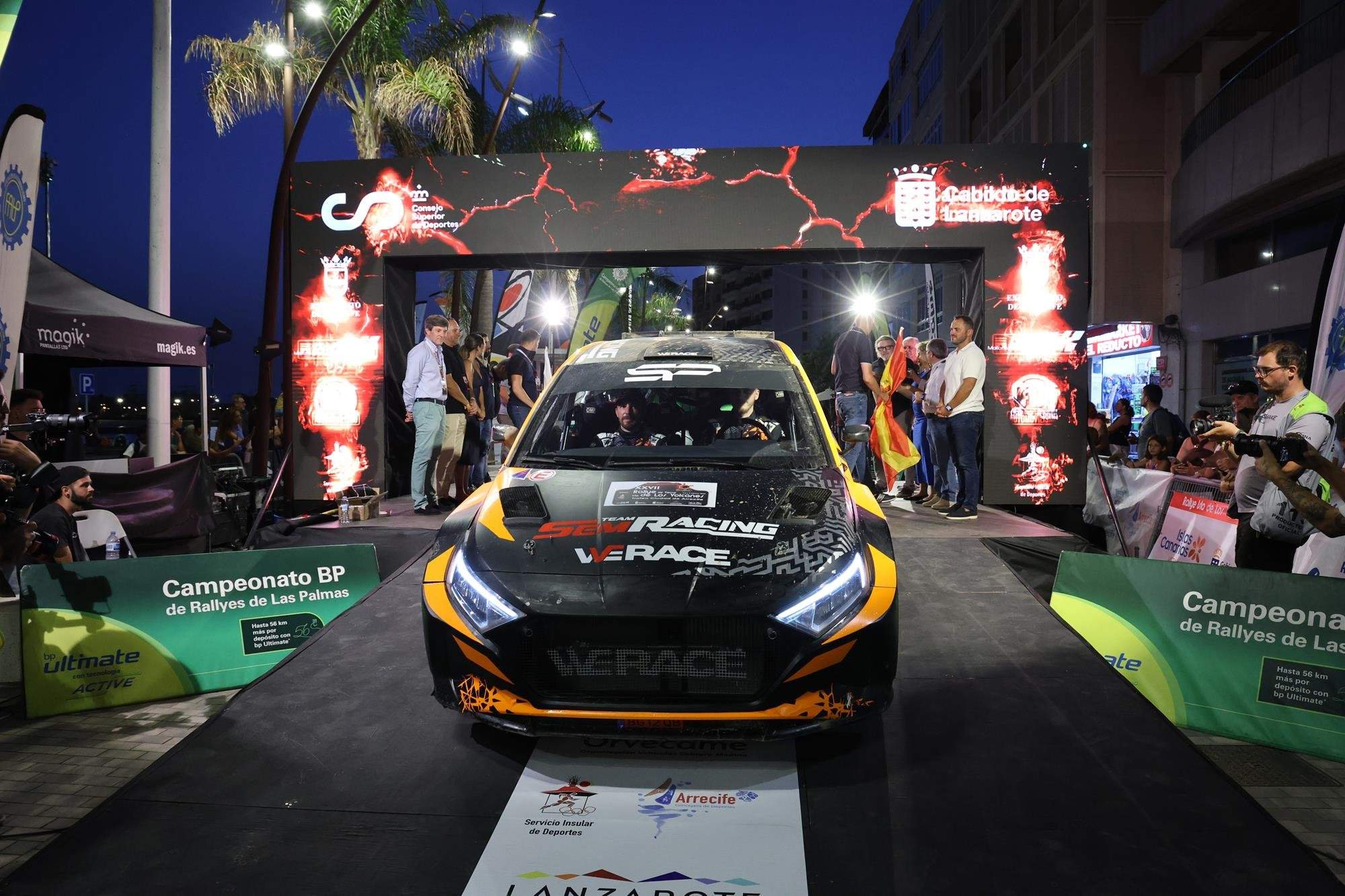 27 Rally Isla de Los Volcanes, viernes 8 de agosto 2025