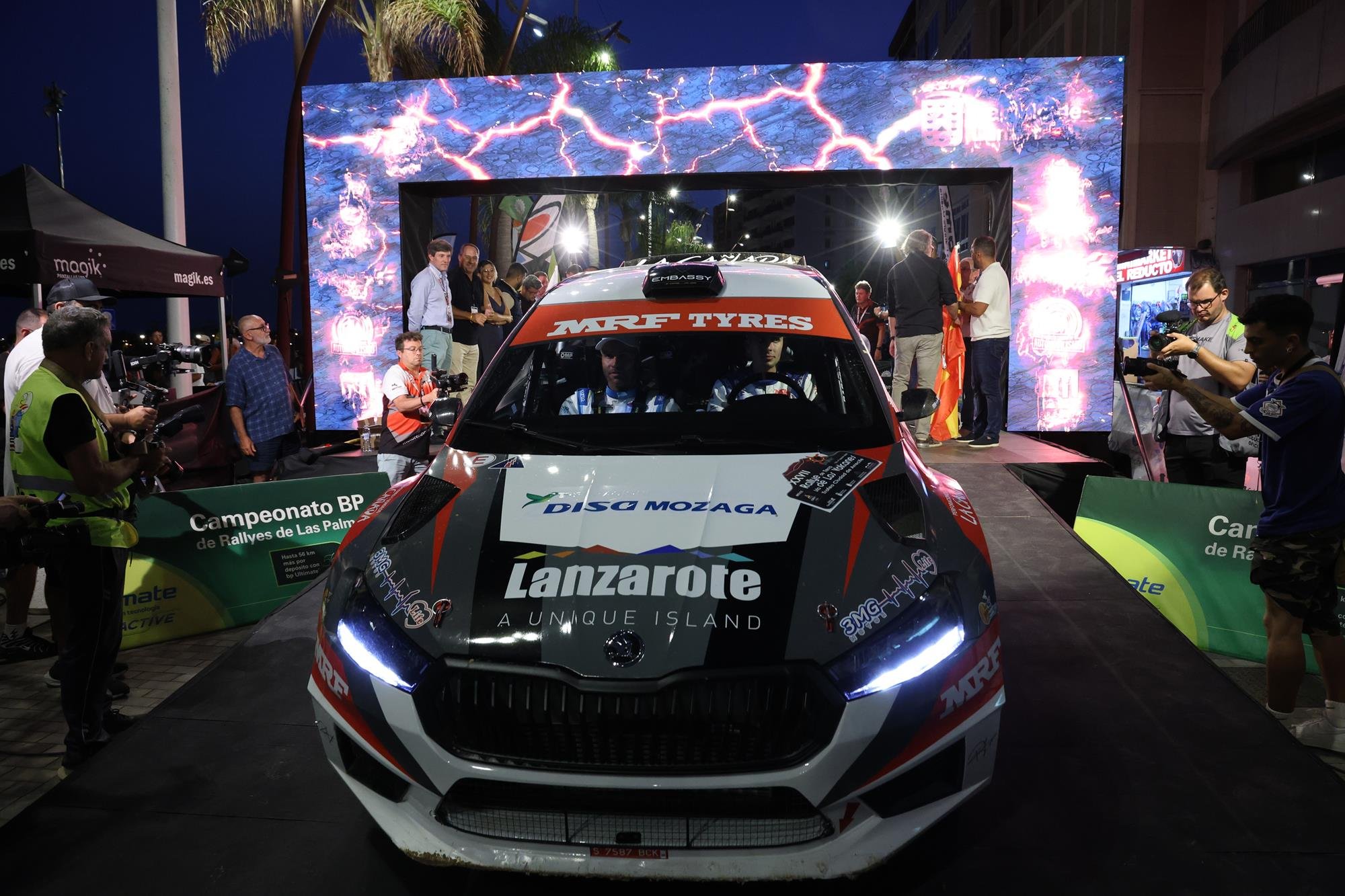 27 Rally Isla de Los Volcanes, viernes 8 de agosto 2025