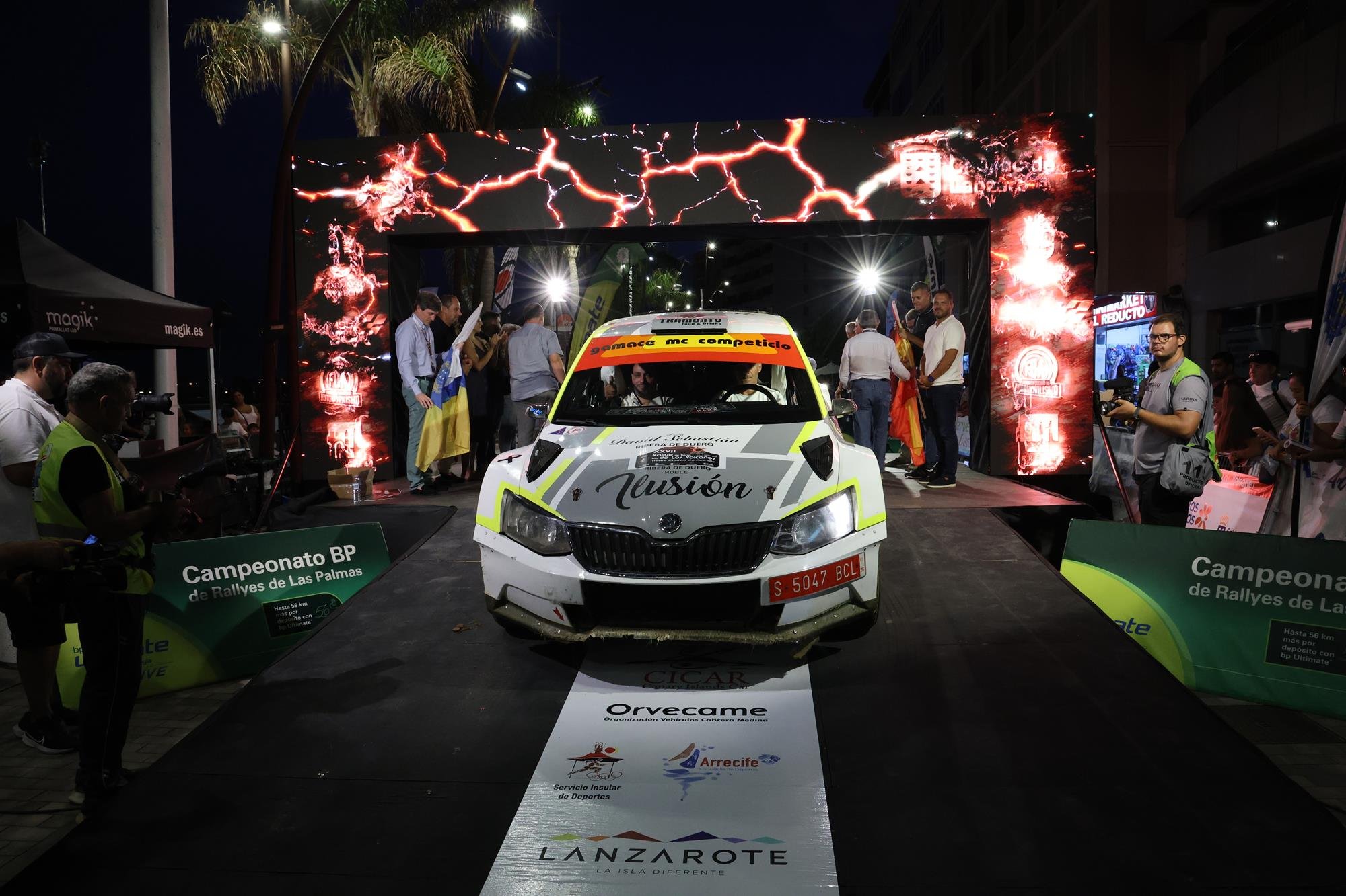 27 Rally Isla de Los Volcanes, viernes 8 de agosto 2025