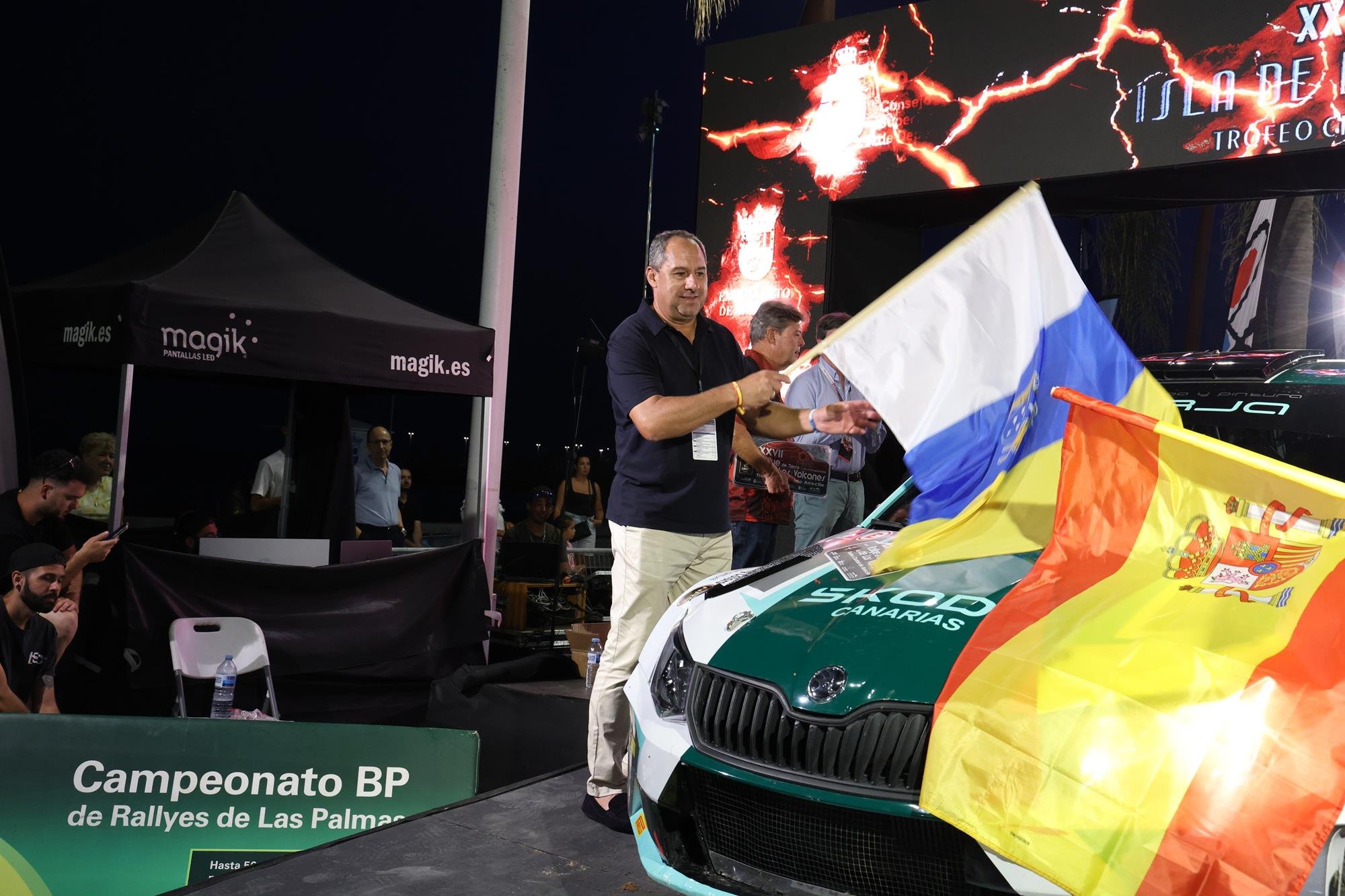 27 Rally Isla de Los Volcanes, viernes 8 de agosto 2025