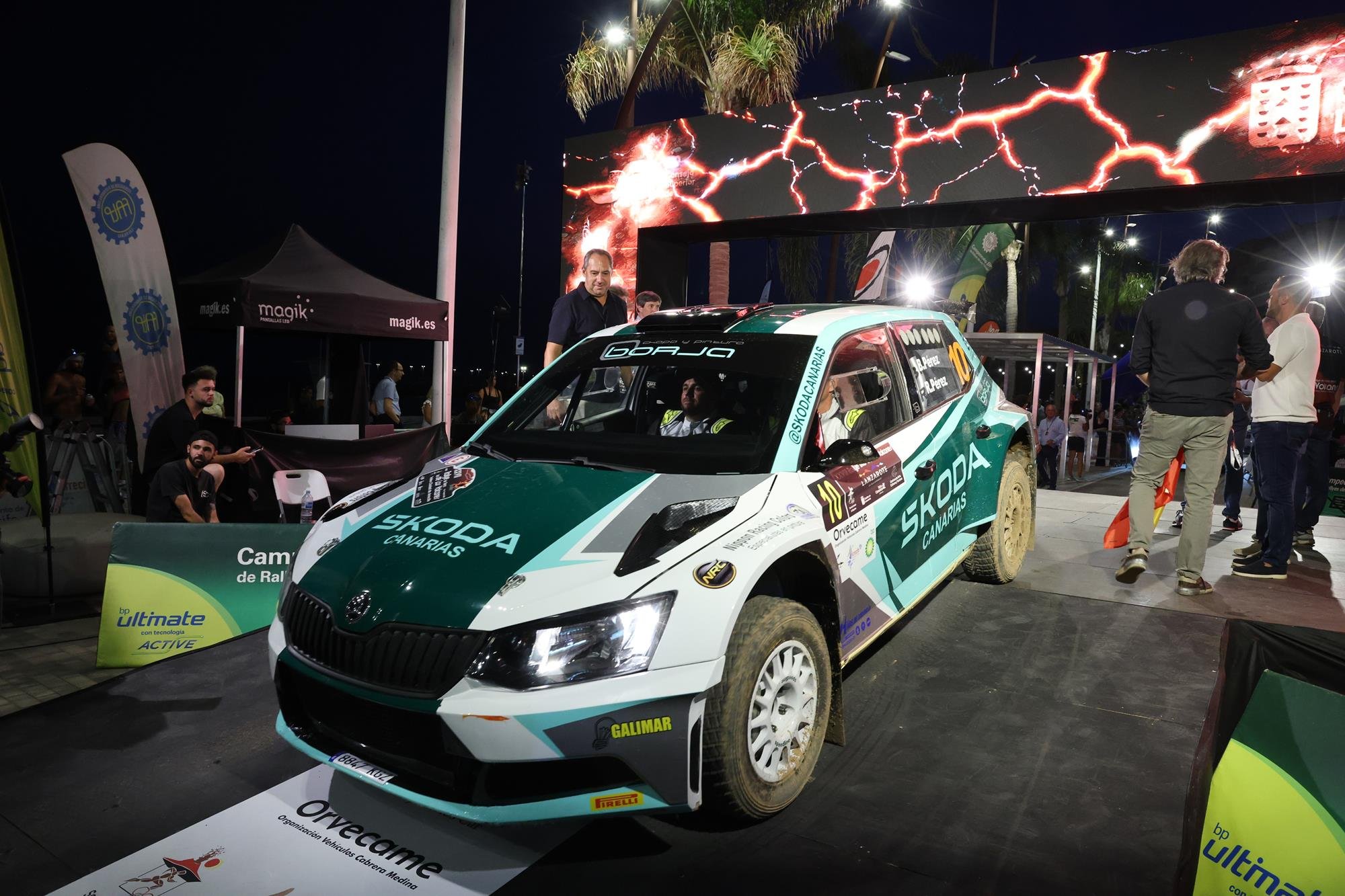 27 Rally Isla de Los Volcanes, viernes 8 de agosto 2025