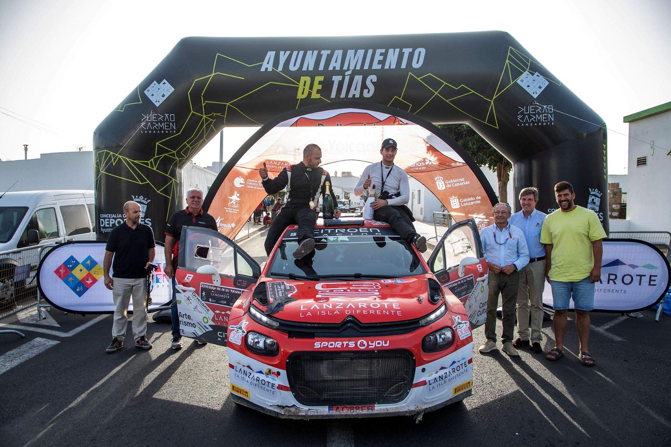 Pierre-Louis Loubet conquista el Rallye Isla de Los Volcanes en su debut en Lanzarote