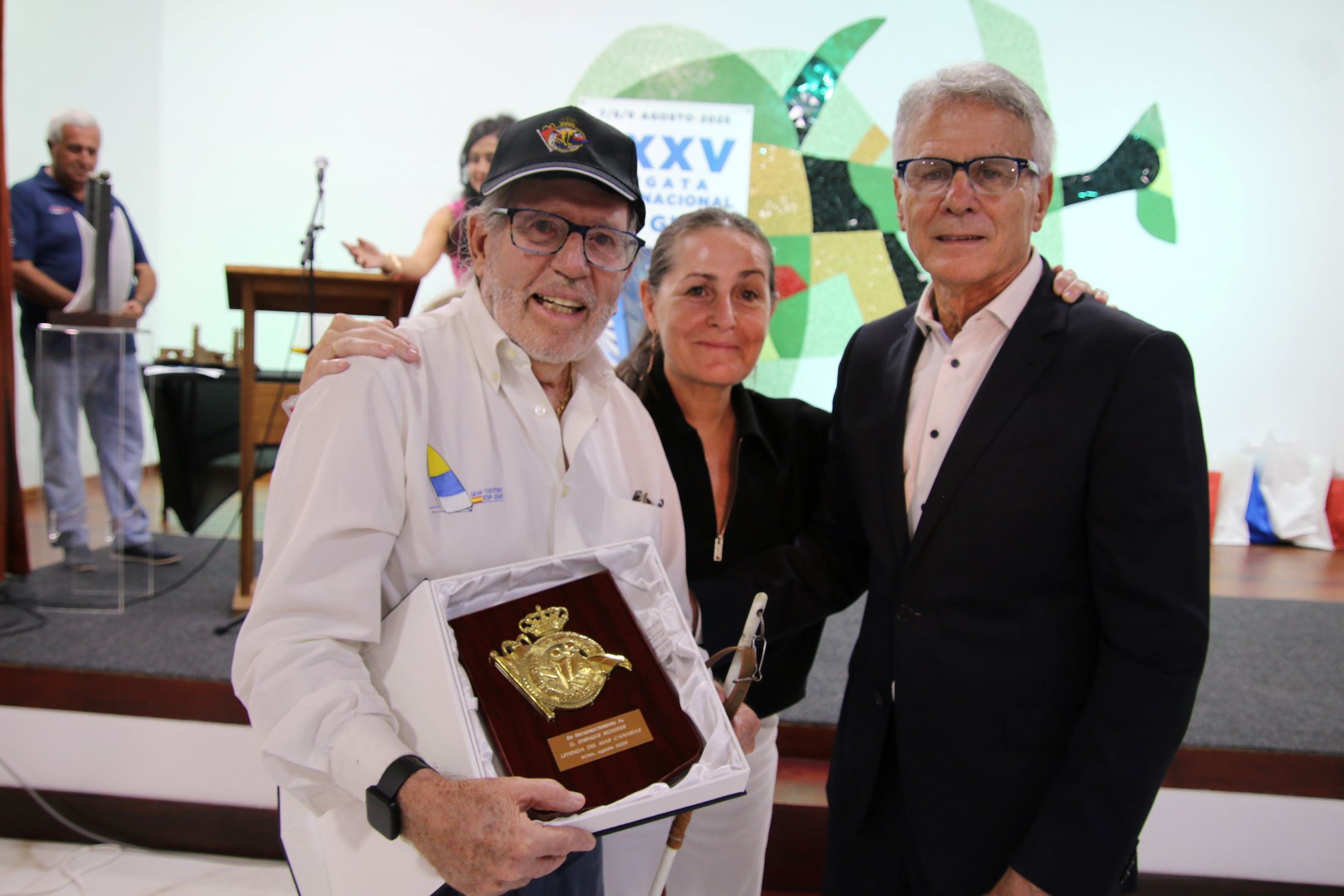Enrique Boissier, reconocido como Leyenda de la Regata Internacional San Ginés