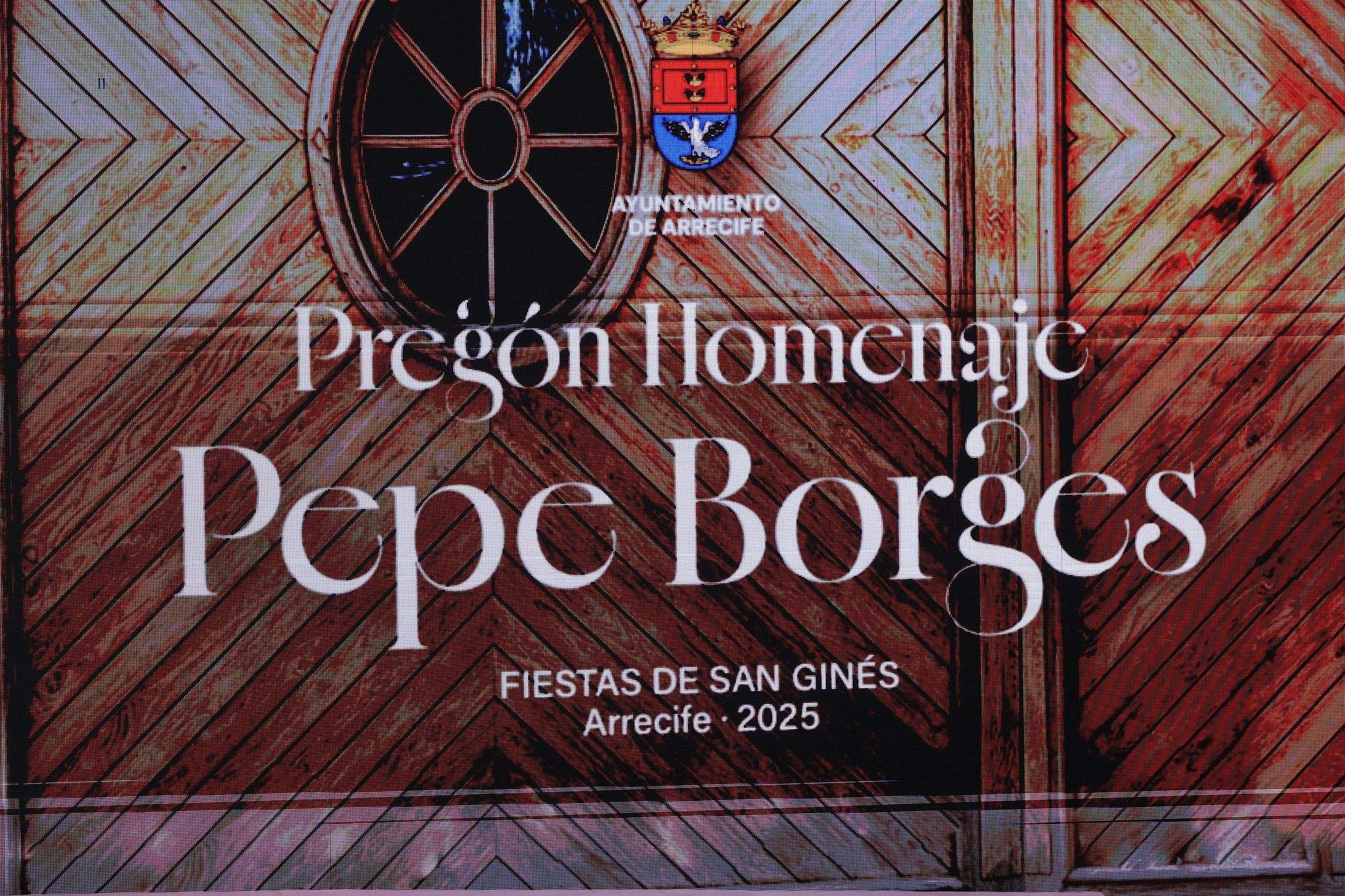 Pregón de San Ginés, 2025