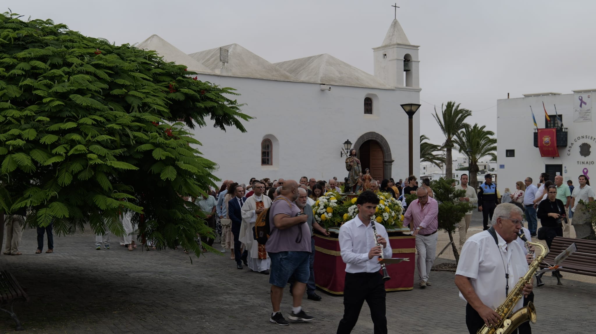 Misa y procesión por San Roque, 2025