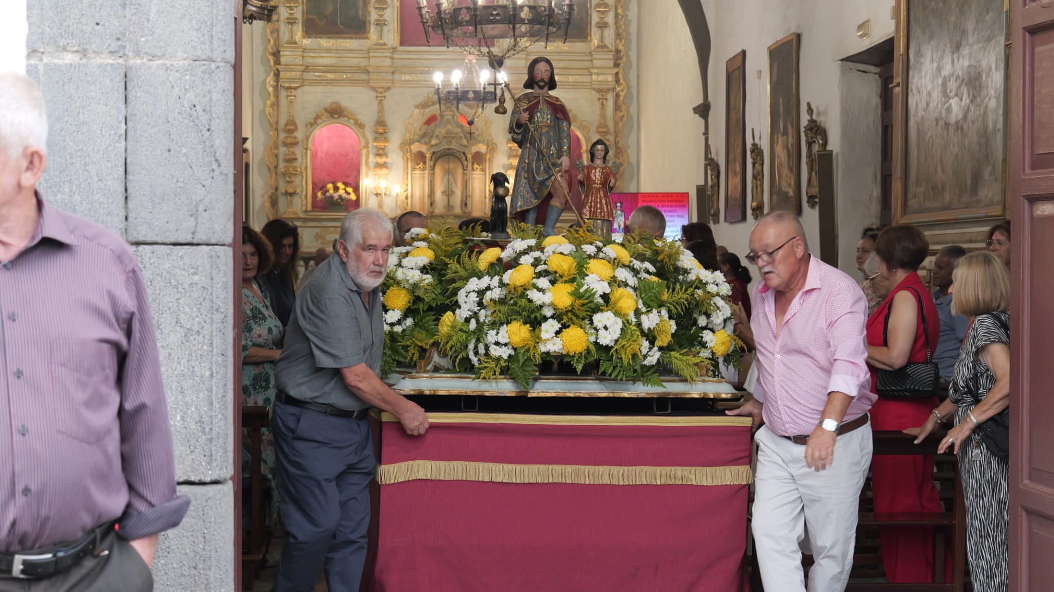 Misa y procesión por San Roque, 2025