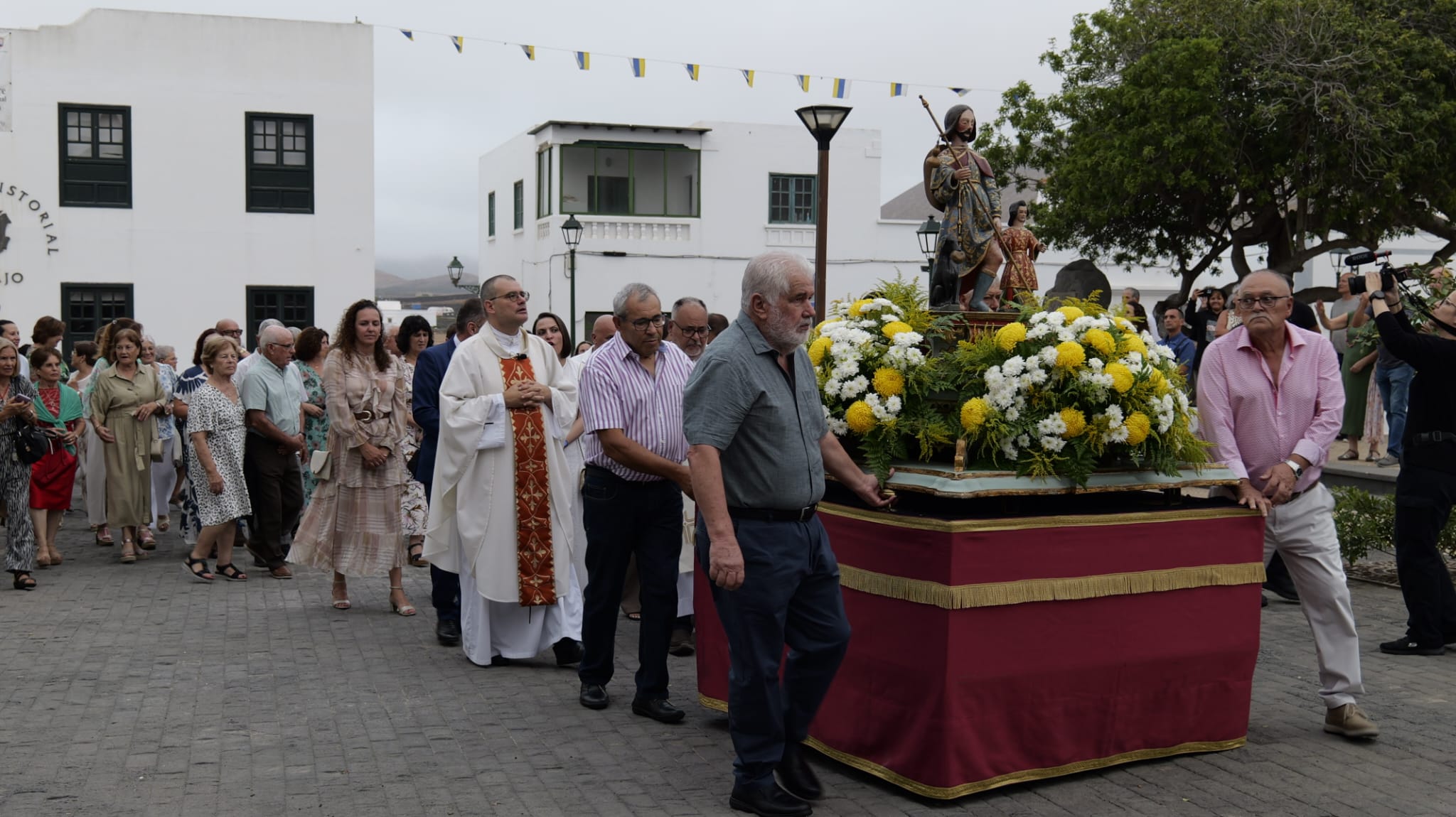 Misa y procesión por San Roque, 2025