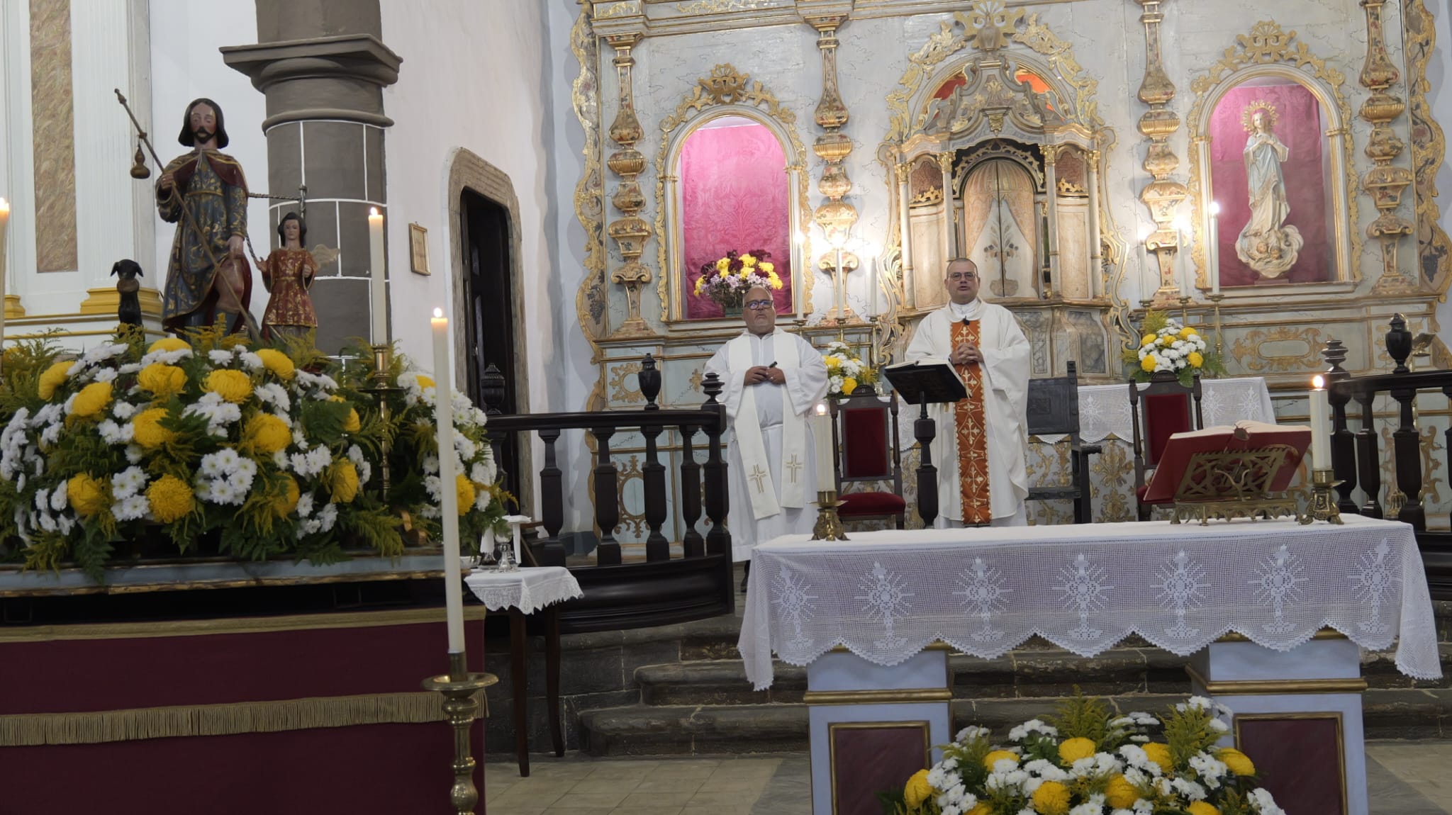 Misa y procesión por San Roque, 2025