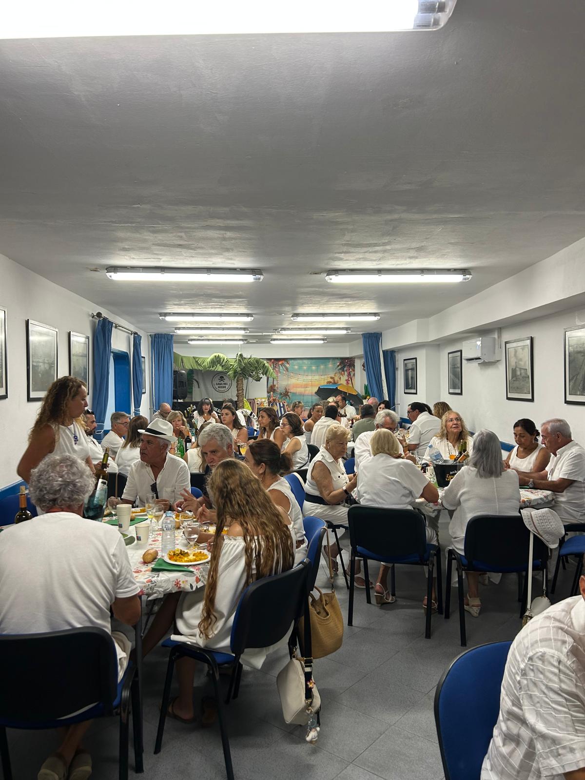 Tardeo en blanco de la Sociedad Casa del Miedo de Arrecife, 2025