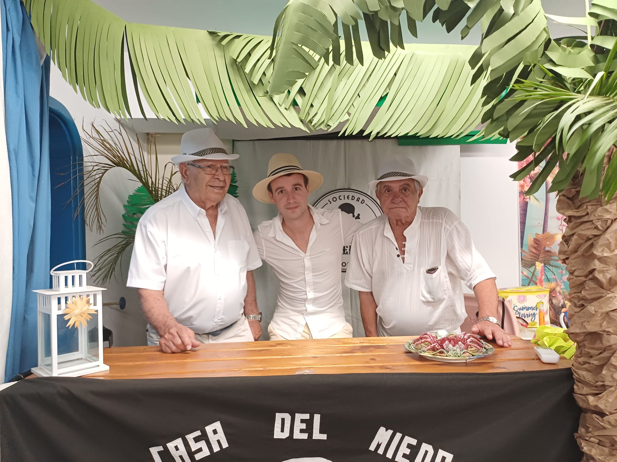 Tardeo en blanco de la Sociedad Casa del Miedo de Arrecife, 2025