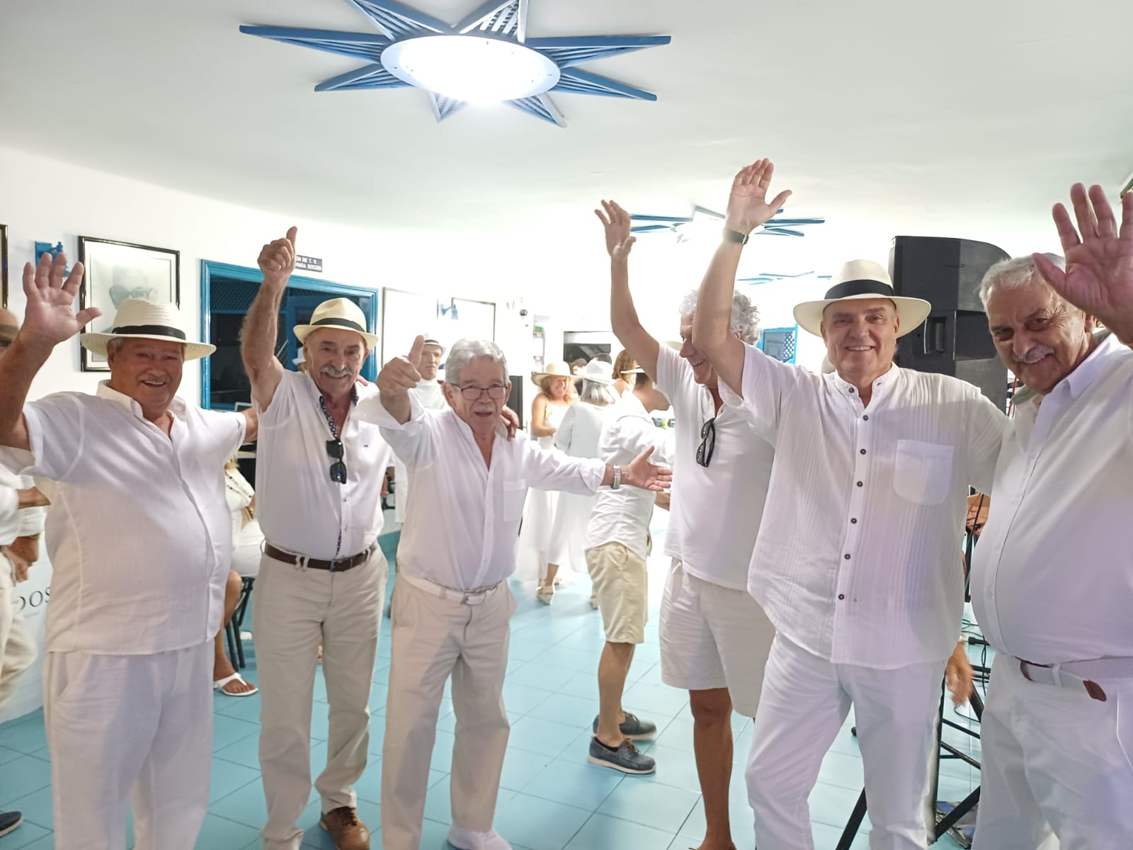 Tardeo en blanco de la Sociedad Casa del Miedo de Arrecife, 2025