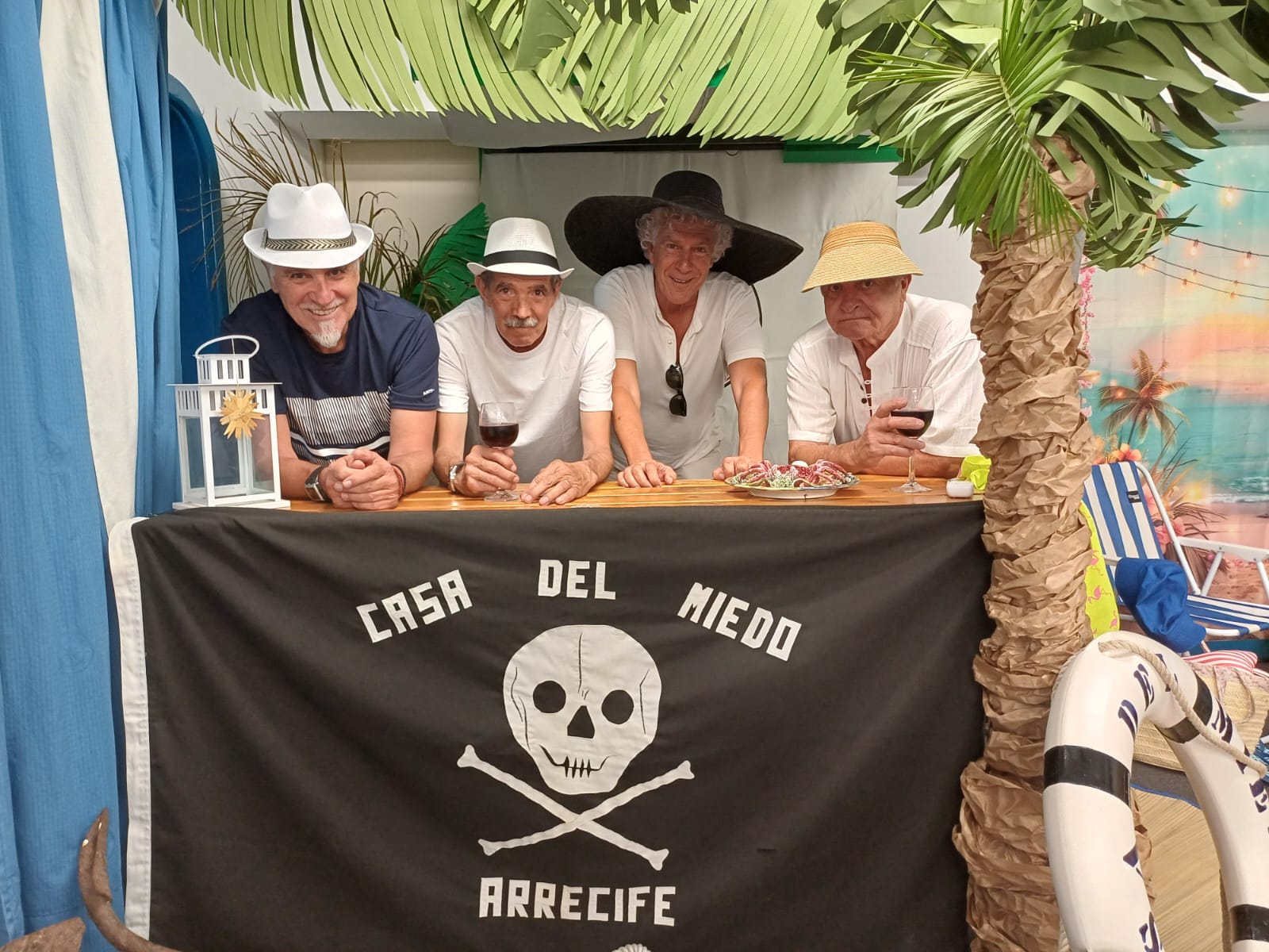 Tardeo en blanco de la Sociedad Casa del Miedo de Arrecife, 2025