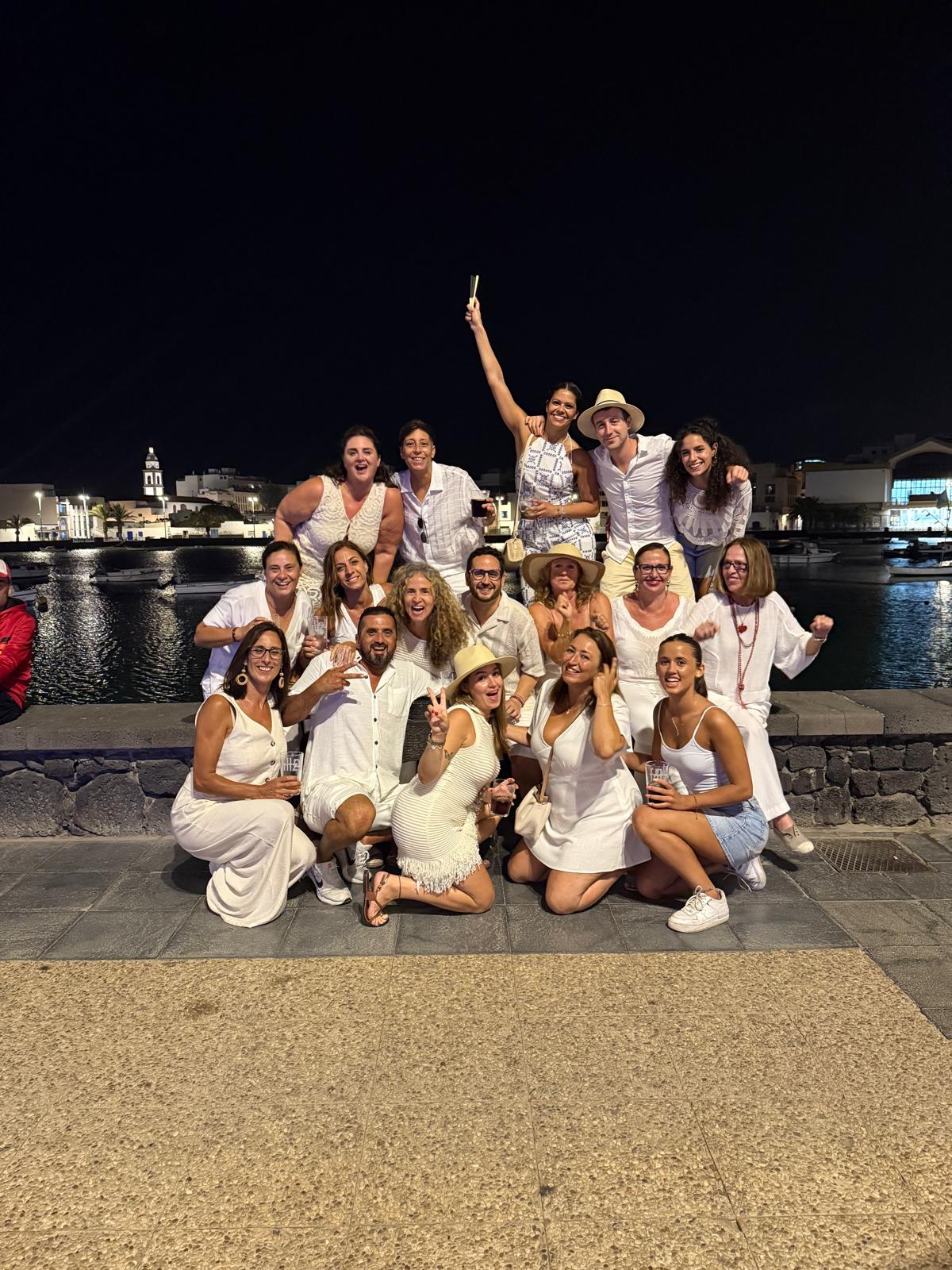 Tardeo en blanco de la Sociedad Casa del Miedo de Arrecife, 2025