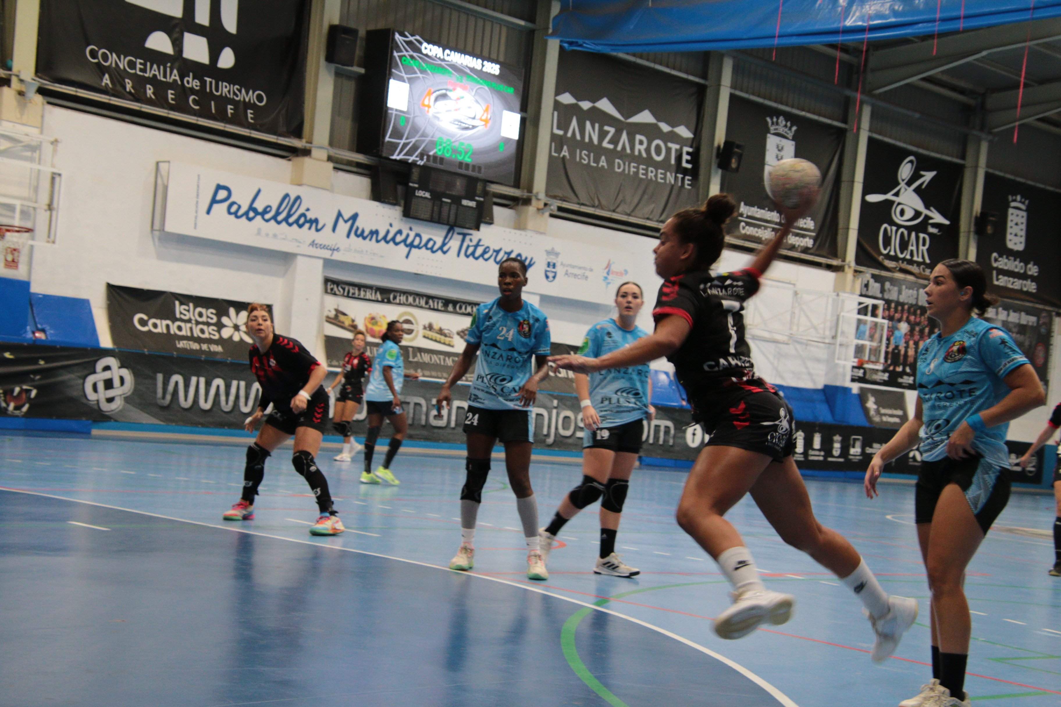 El San José Obrero contra el Zonzamas en la Copa Canaria.