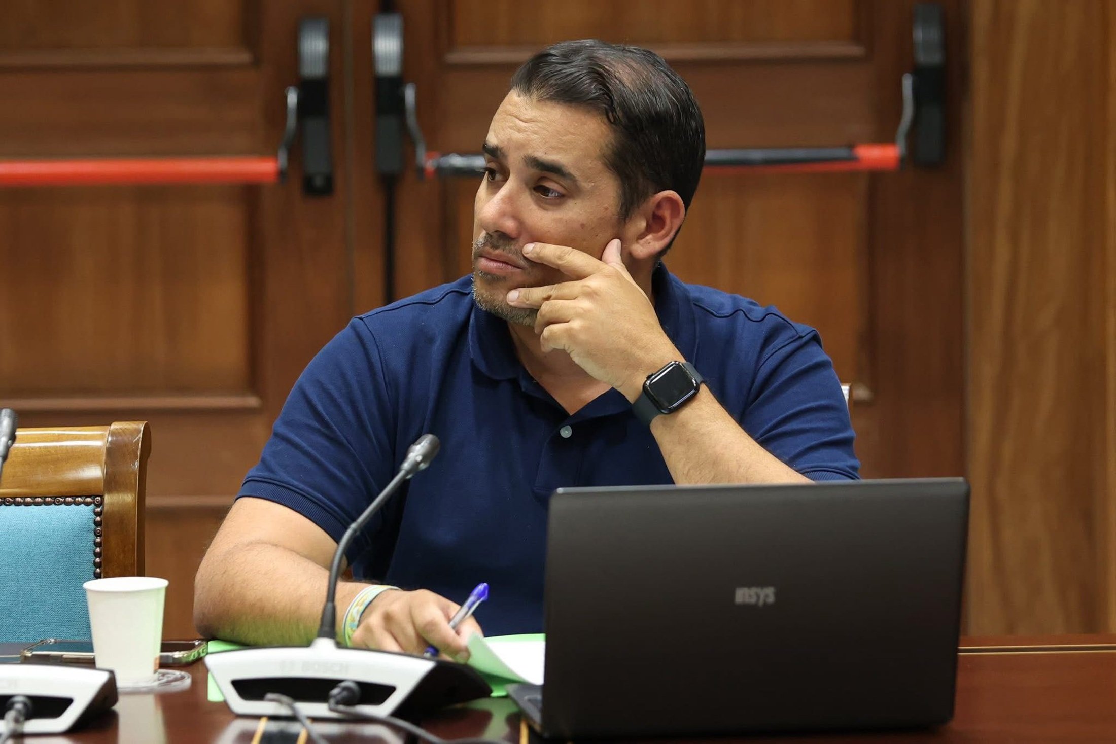 El diputado Yoné Caraballo