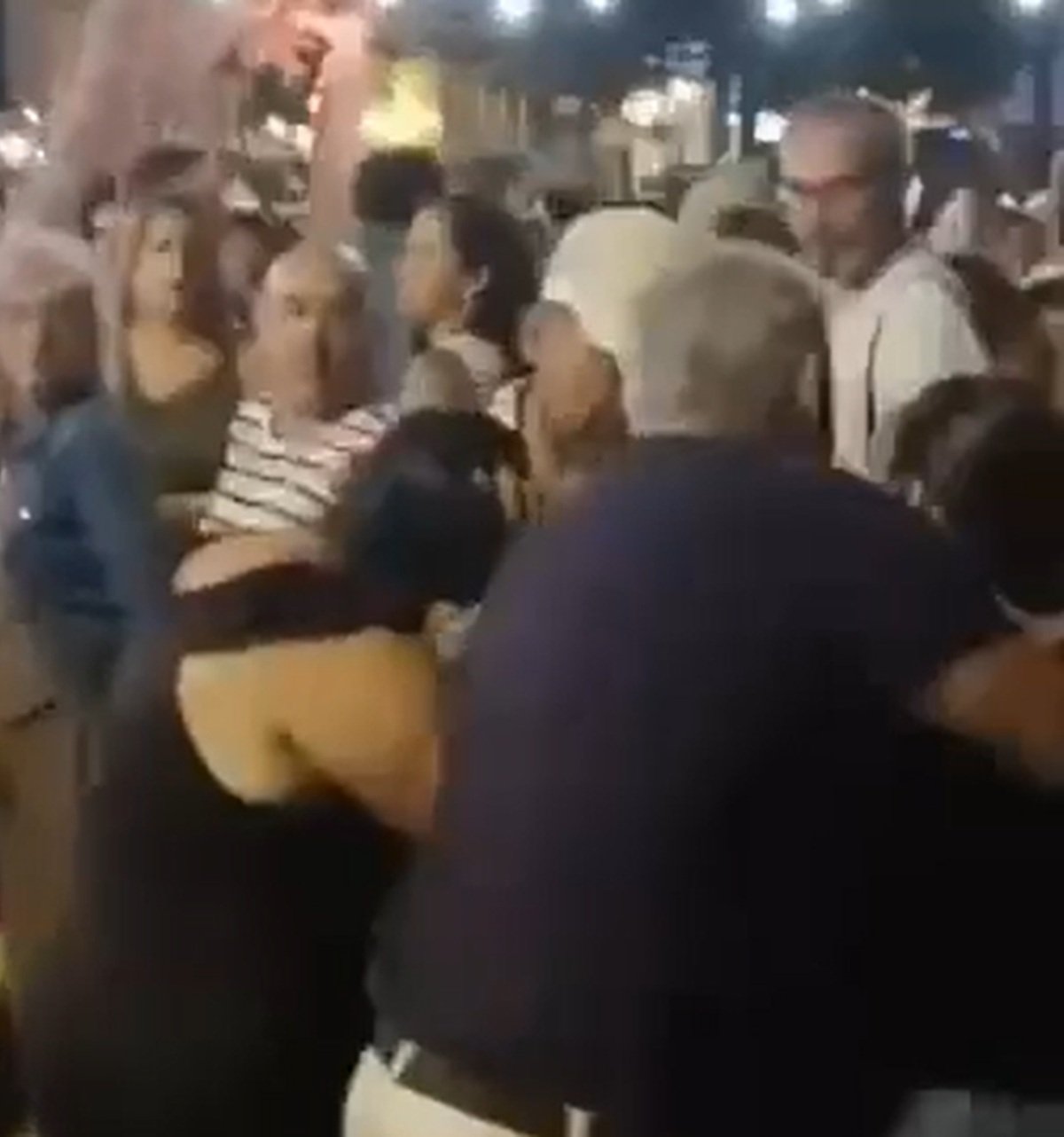Pelea de las mujeres en Arrecife