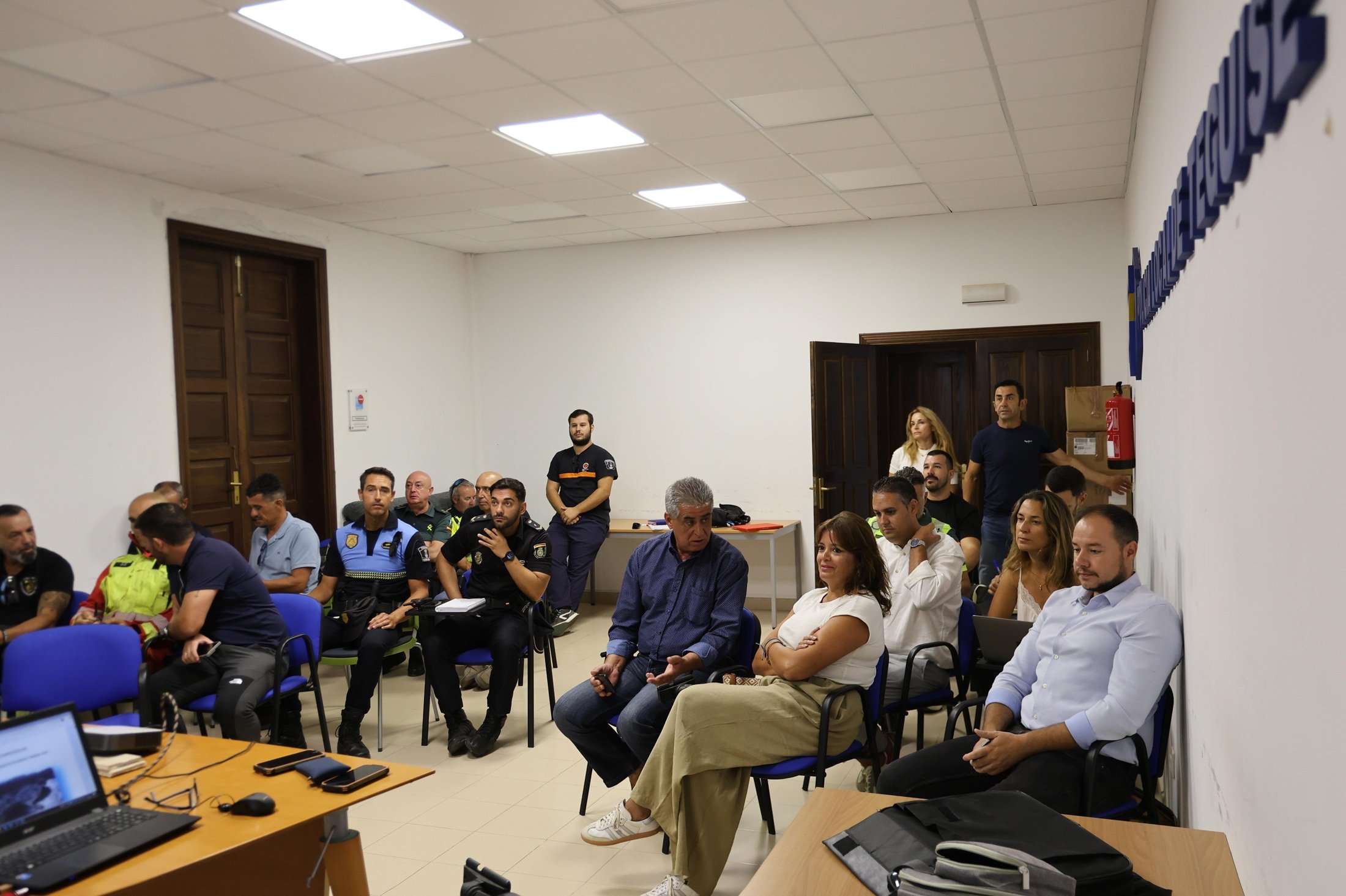 Junta de Teguise para el dispositivo de seguridad