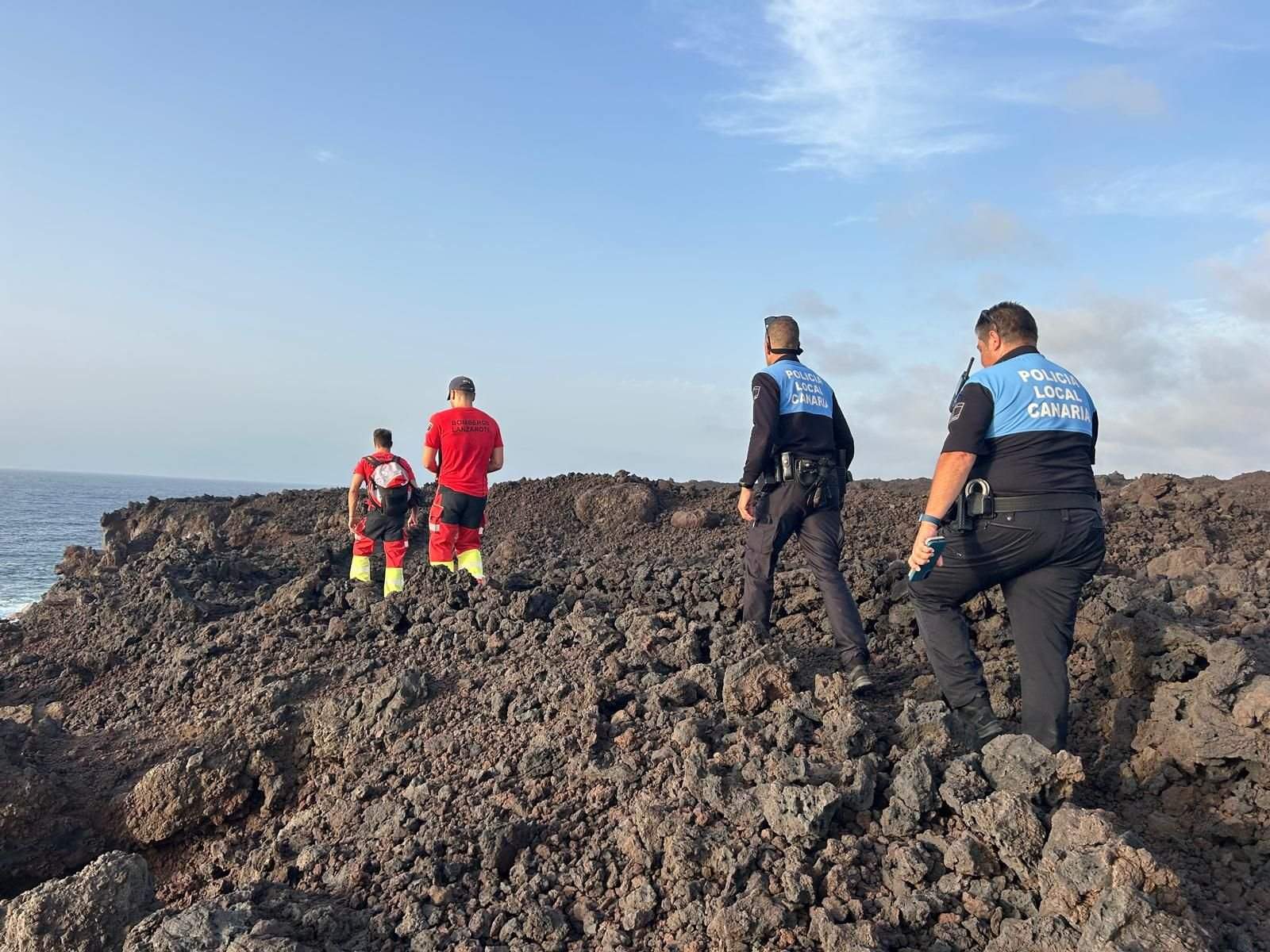 Rescatan a una persona desorientada cerca de El Golfo