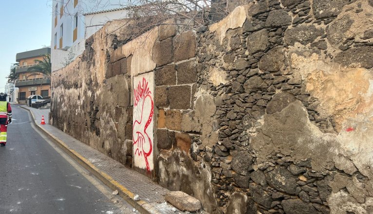 Desprendimientos en Arrecife