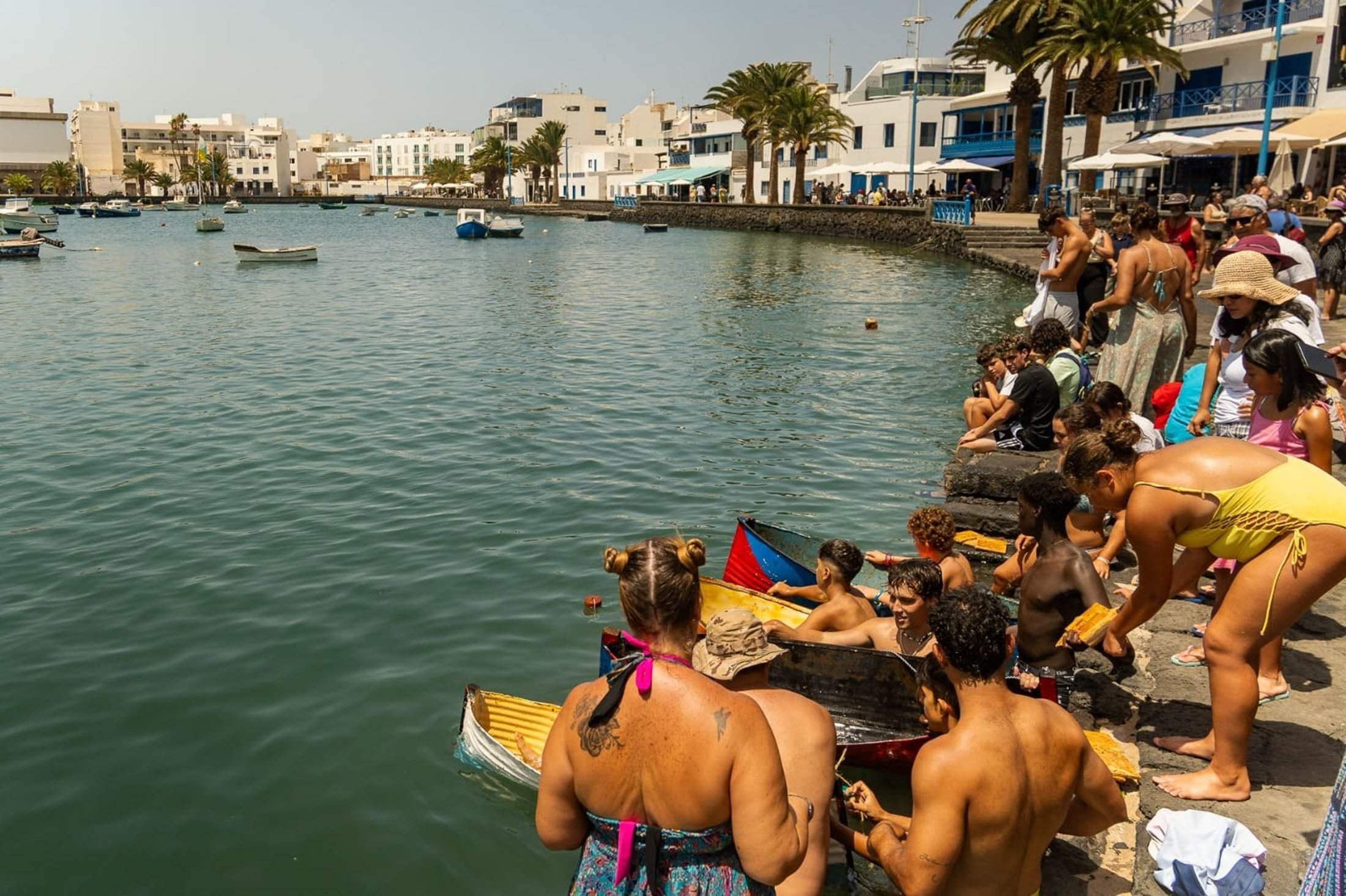 Jolateros en el Charco de San Ginés