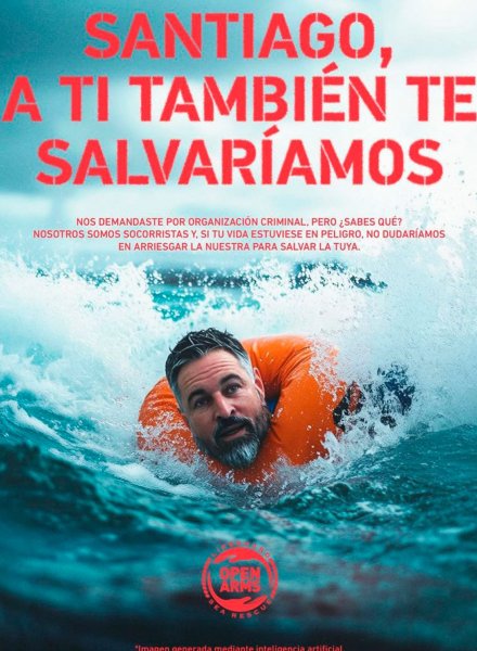 Campaña de Open Arms contra los discursos de odio.