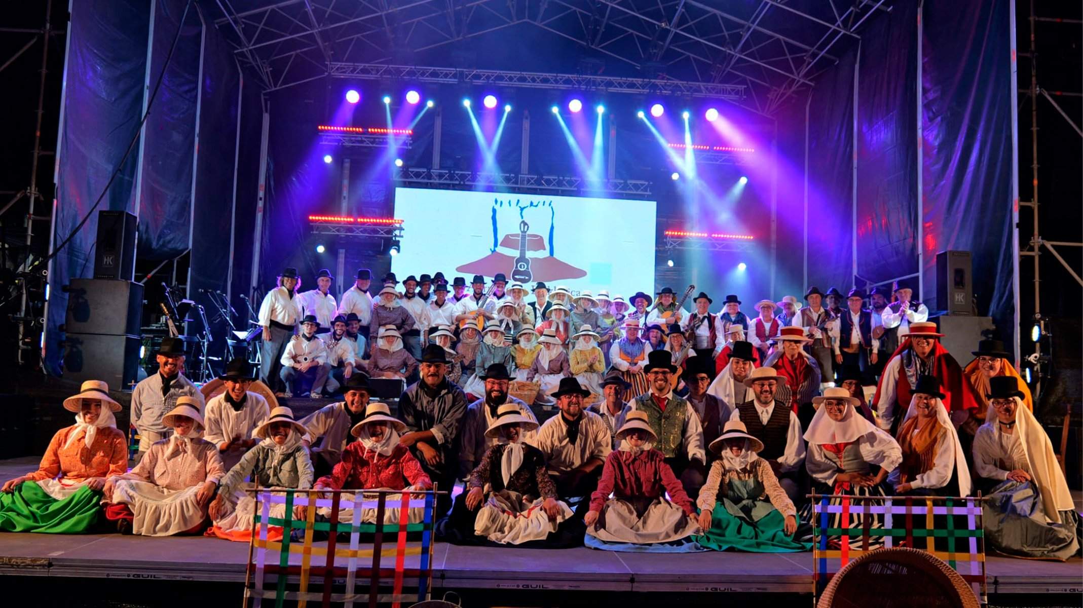 Festival Folklórico de Rubicón. Foto: Agrupación Folklórica Rubicón.