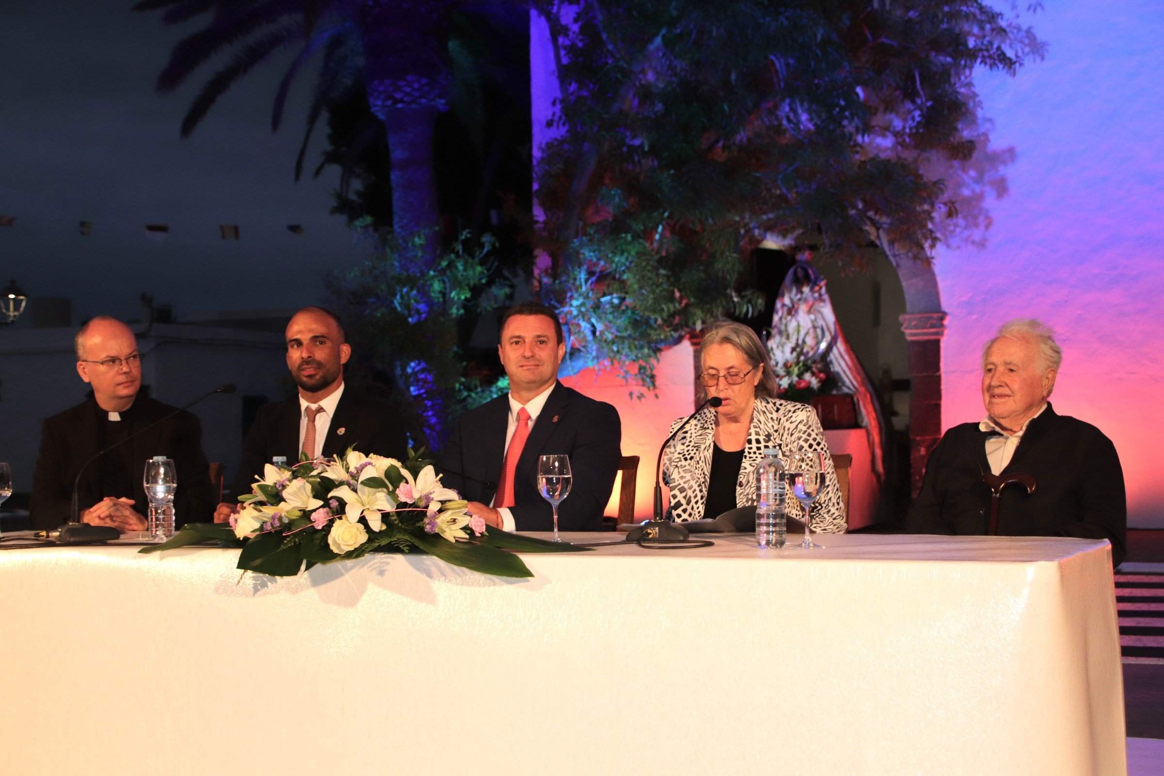 Pregón de las fiestas de Yaiza de 2025. Fotos: Ayuntamiento de Yaiza.