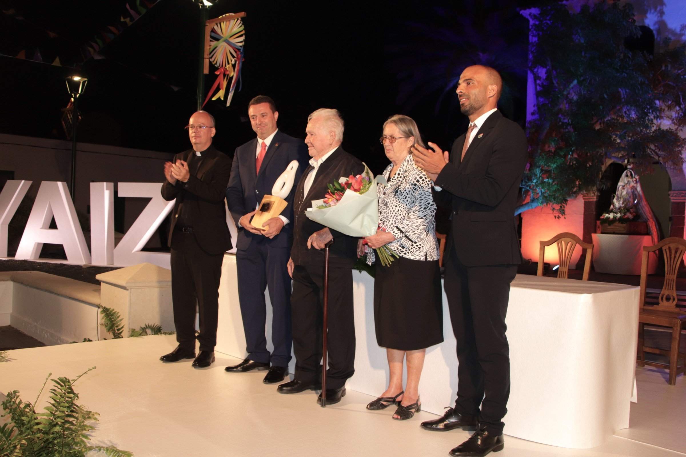 Pregón de las fiestas de Yaiza de 2025. Fotos: Ayuntamiento de Yaiza.