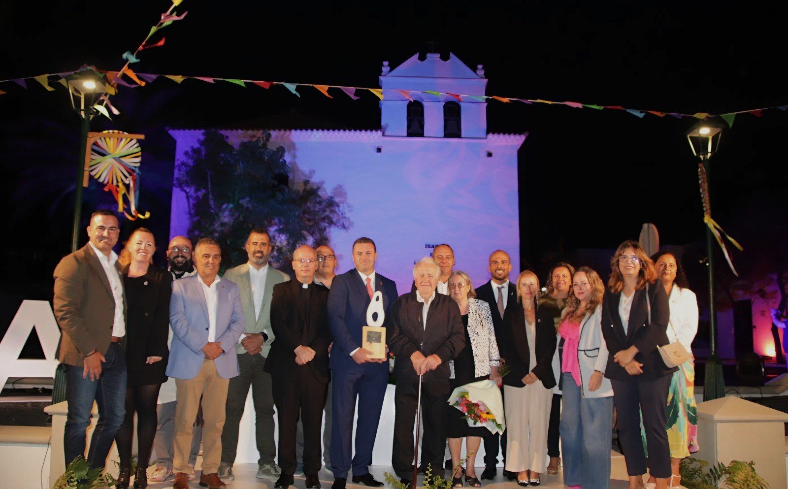 Pregón de las fiestas de Yaiza de 2025. Fotos: Ayuntamiento de Yaiza.
