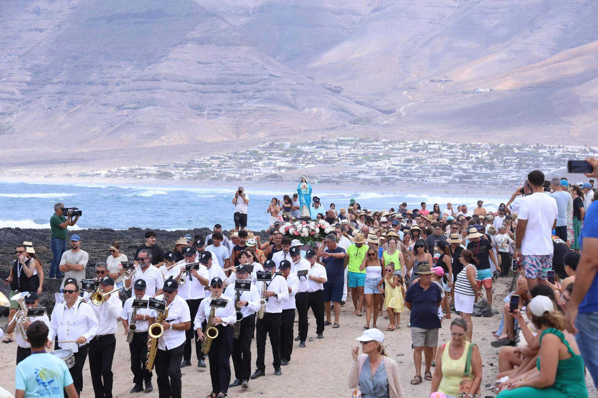Procesión del Sagrado Corazón de María en Famara, 2025 Procesión del Sagrado Corazón de María en Famara, 2025