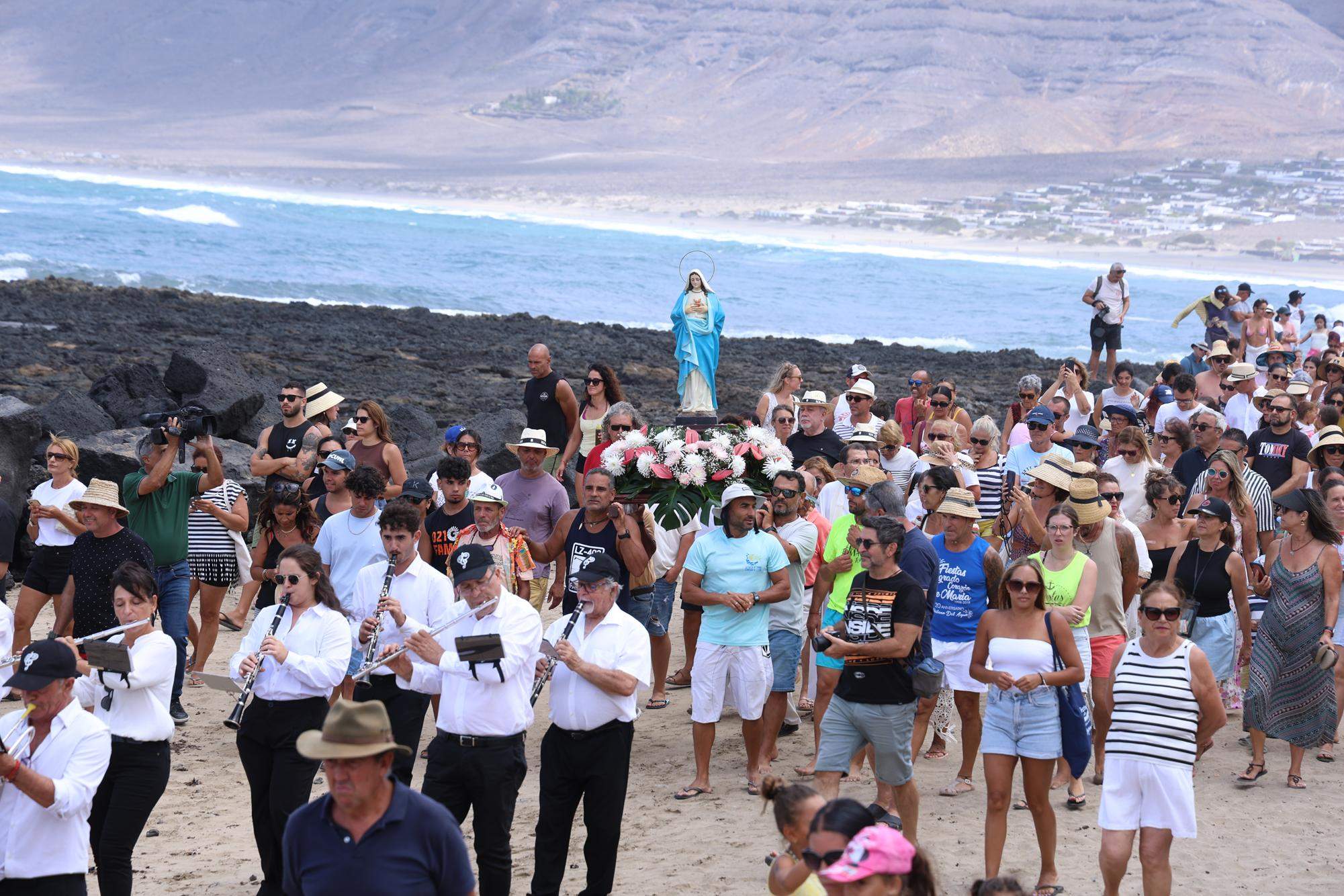 Procesión del Sagrado Corazón de María en Famara, 2025 Procesión del Sagrado Corazón de María en Famara, 2025