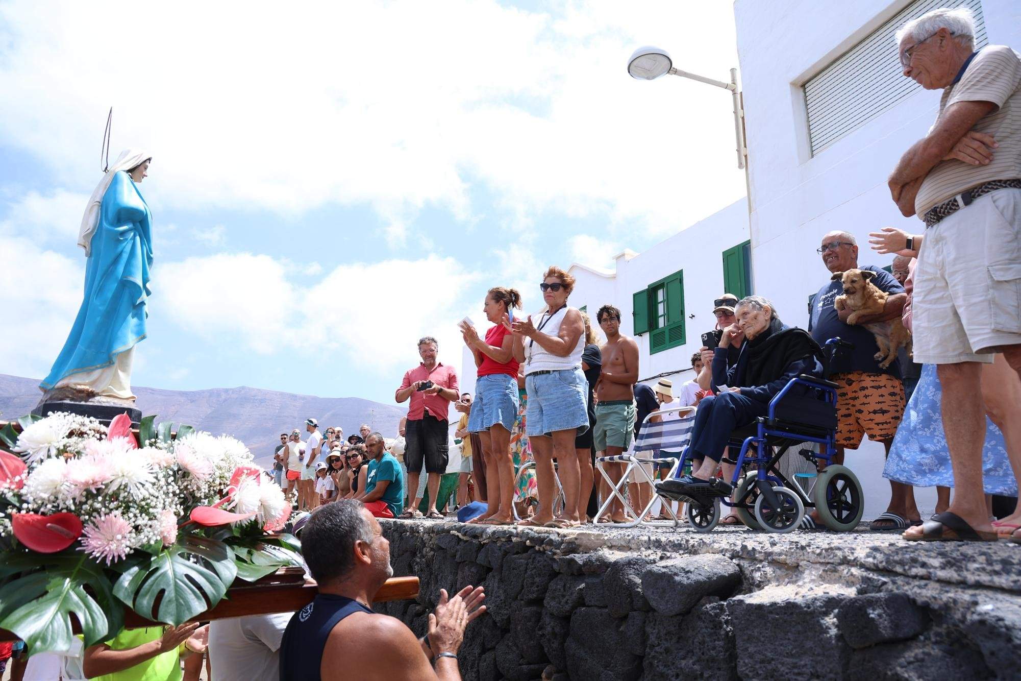 Procesión del Sagrado Corazón de María en Famara, 2025 Procesión del Sagrado Corazón de María en Famara, 2025