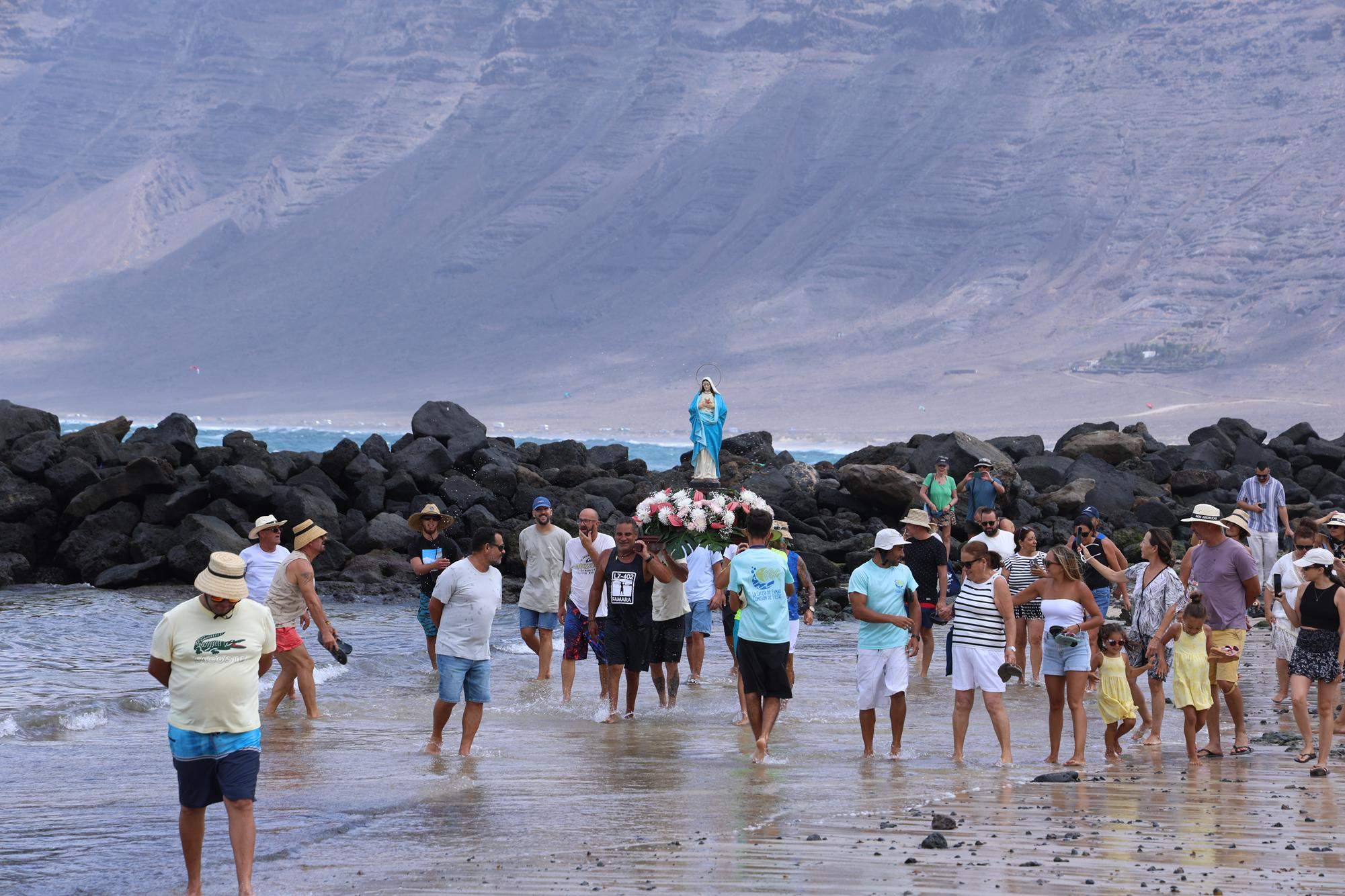 Procesión del Sagrado Corazón de María en Famara, 2025 Procesión del Sagrado Corazón de María en Famara, 2025