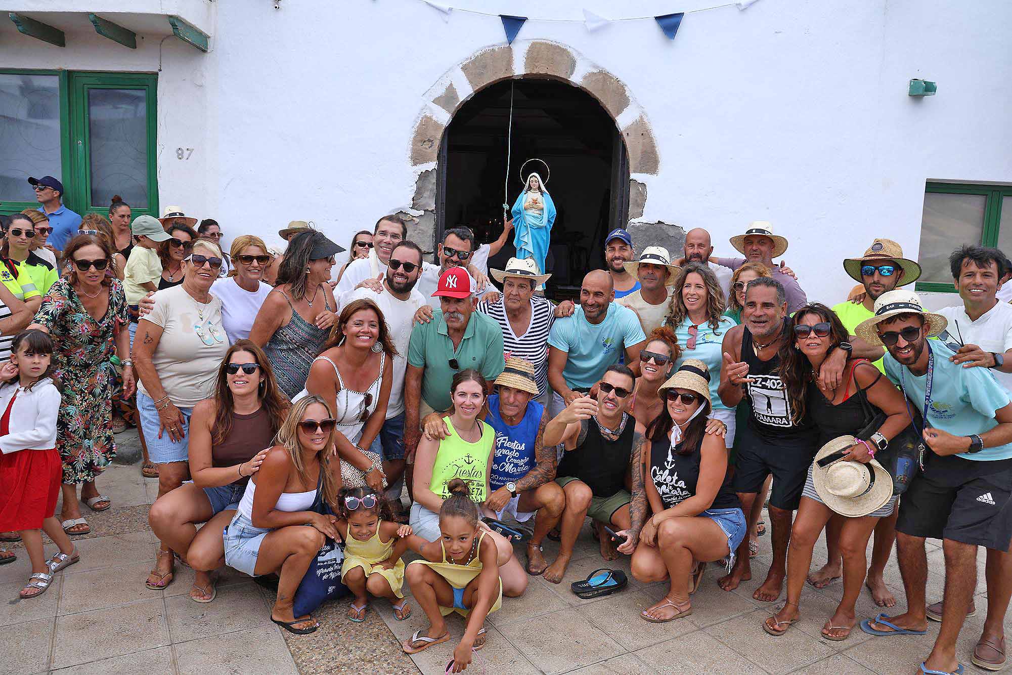 Procesión del Sagrado Corazón de María en Famara, 2025 Procesión del Sagrado Corazón de María en Famara, 2025